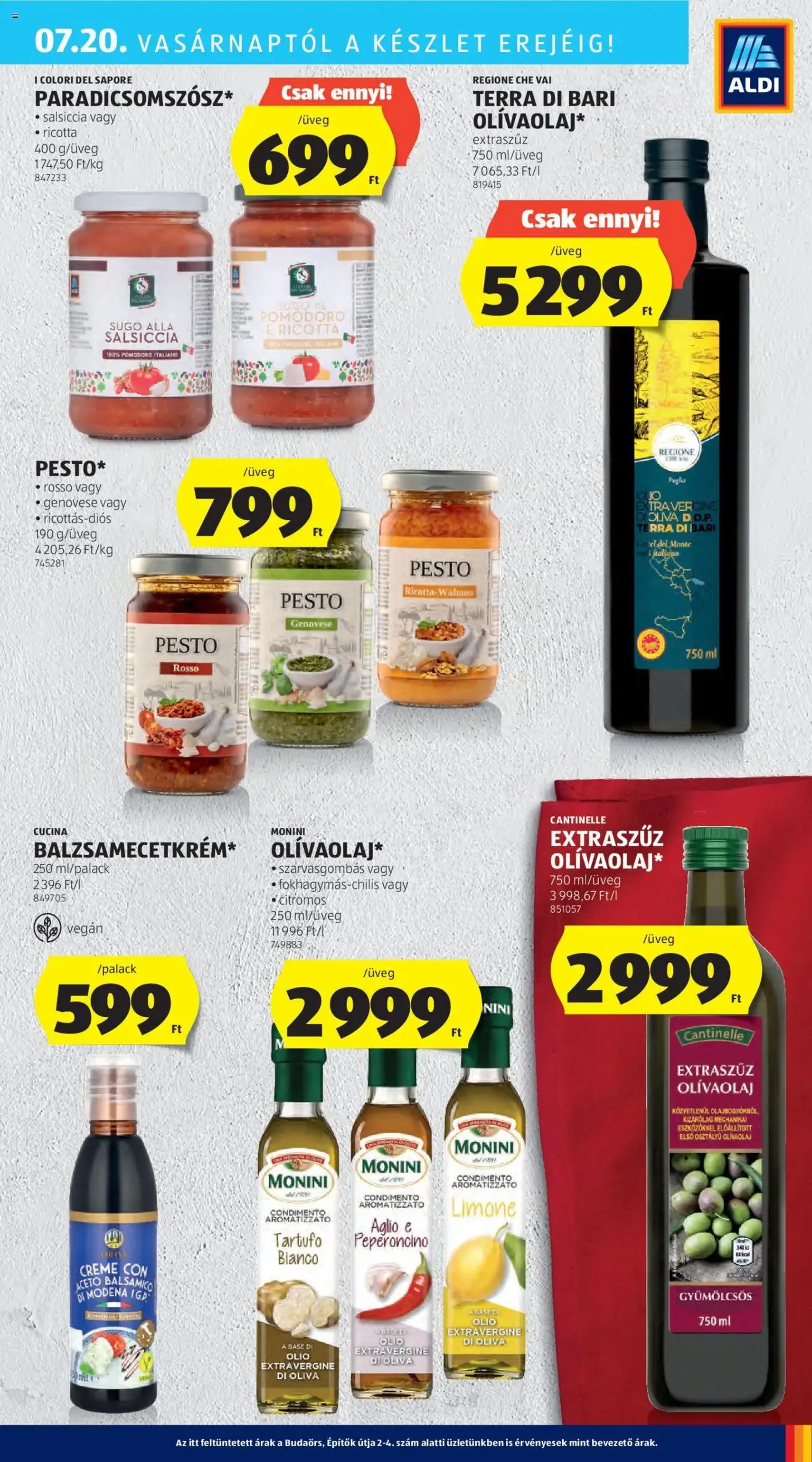 Aldi Akciós újság - 2025.07.17. érvényes szórólap 43 oldal 56 oldalból Aldi Akciós újság - 2025.07.17. érvényes szórólap 43 oldal 56 oldalból