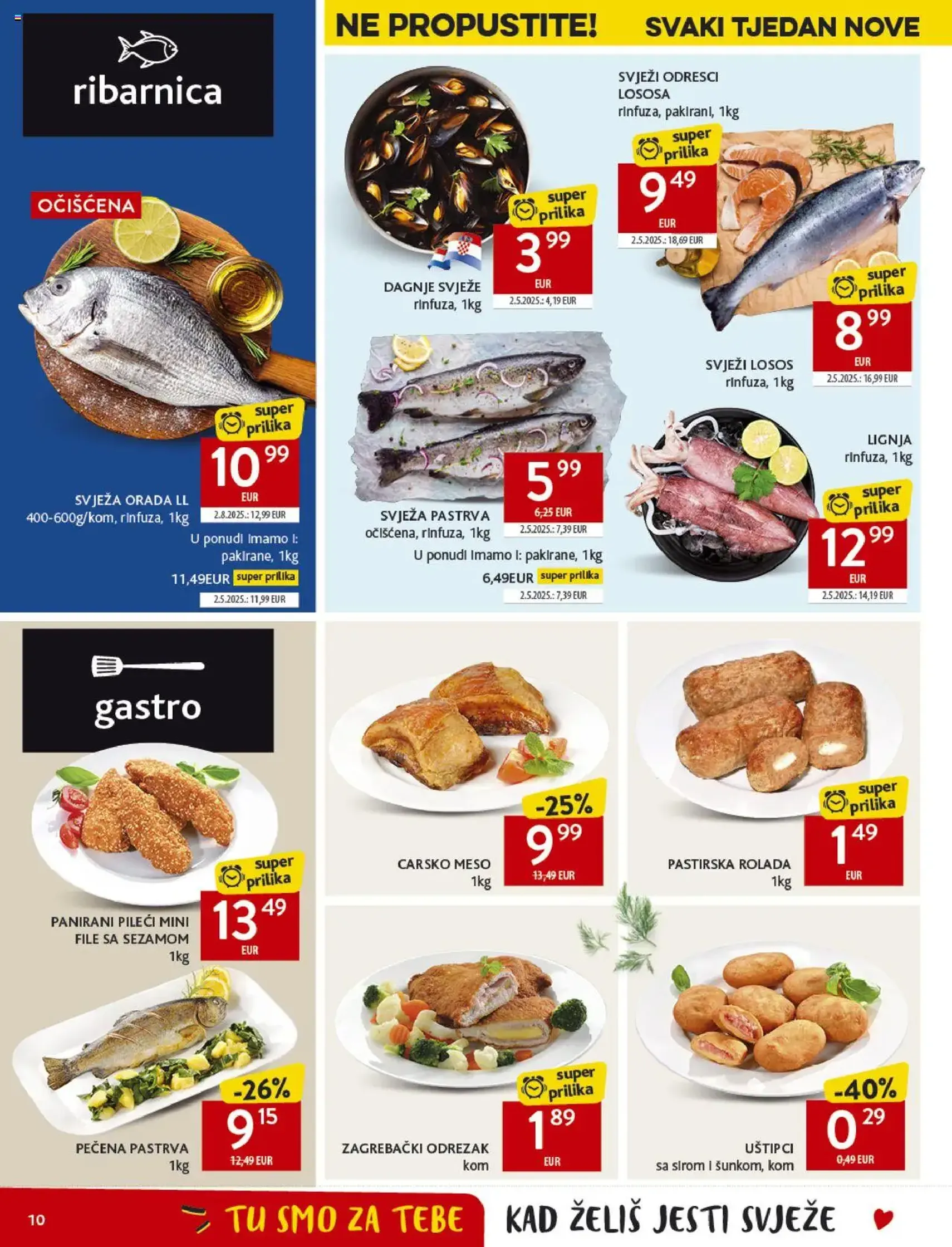 Konzum HR Akciós újság - 2025.08.27. érvényes szórólap 10 oldal 45 oldalból Konzum HR Akciós újság - 2025.08.27. érvényes szórólap 10 oldal 45 oldalból
