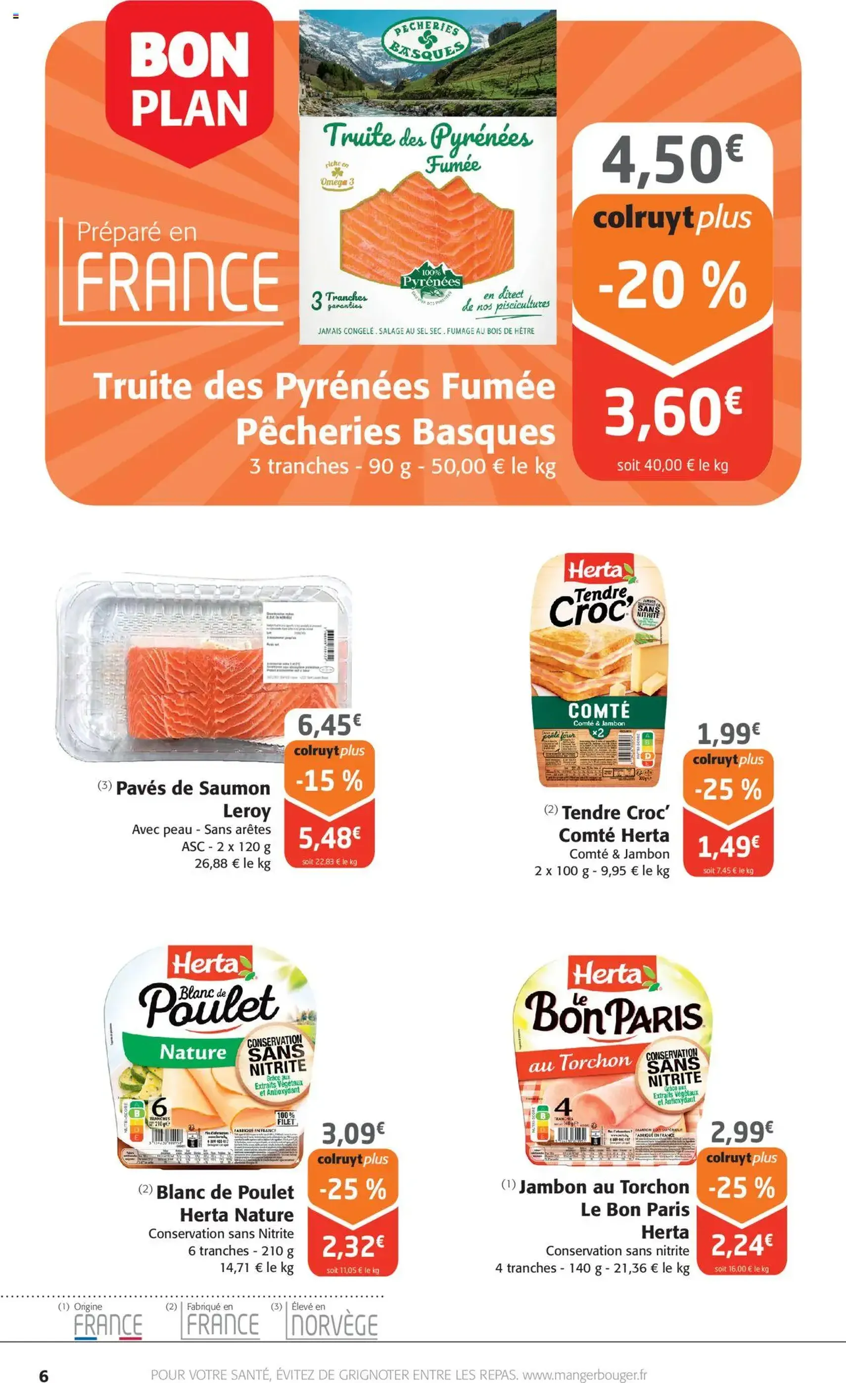 Colruyt catalogue - brochure valable à partir du 27/08/2025, page 6 sur 32 Colruyt catalogue - brochure valable à partir du 27/08/2025, page 6 sur 32
