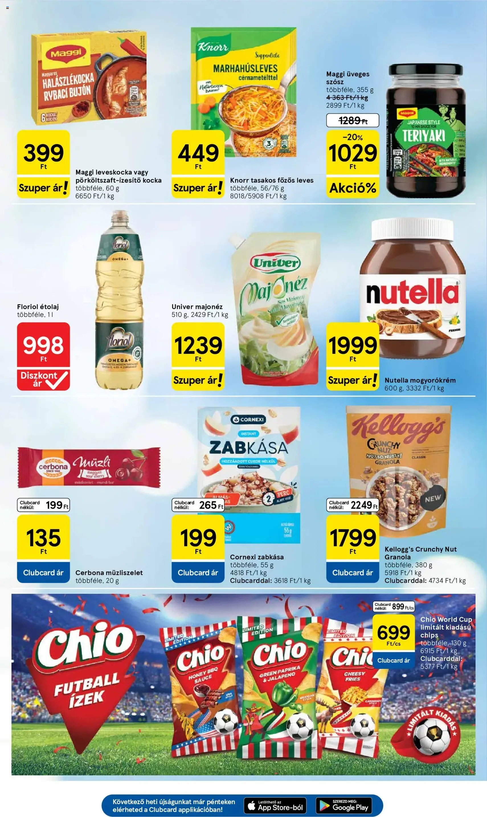 Tesco aktuális akciós újság - 2026.07.02. érvényes szórólap 21 oldal 32 oldalból