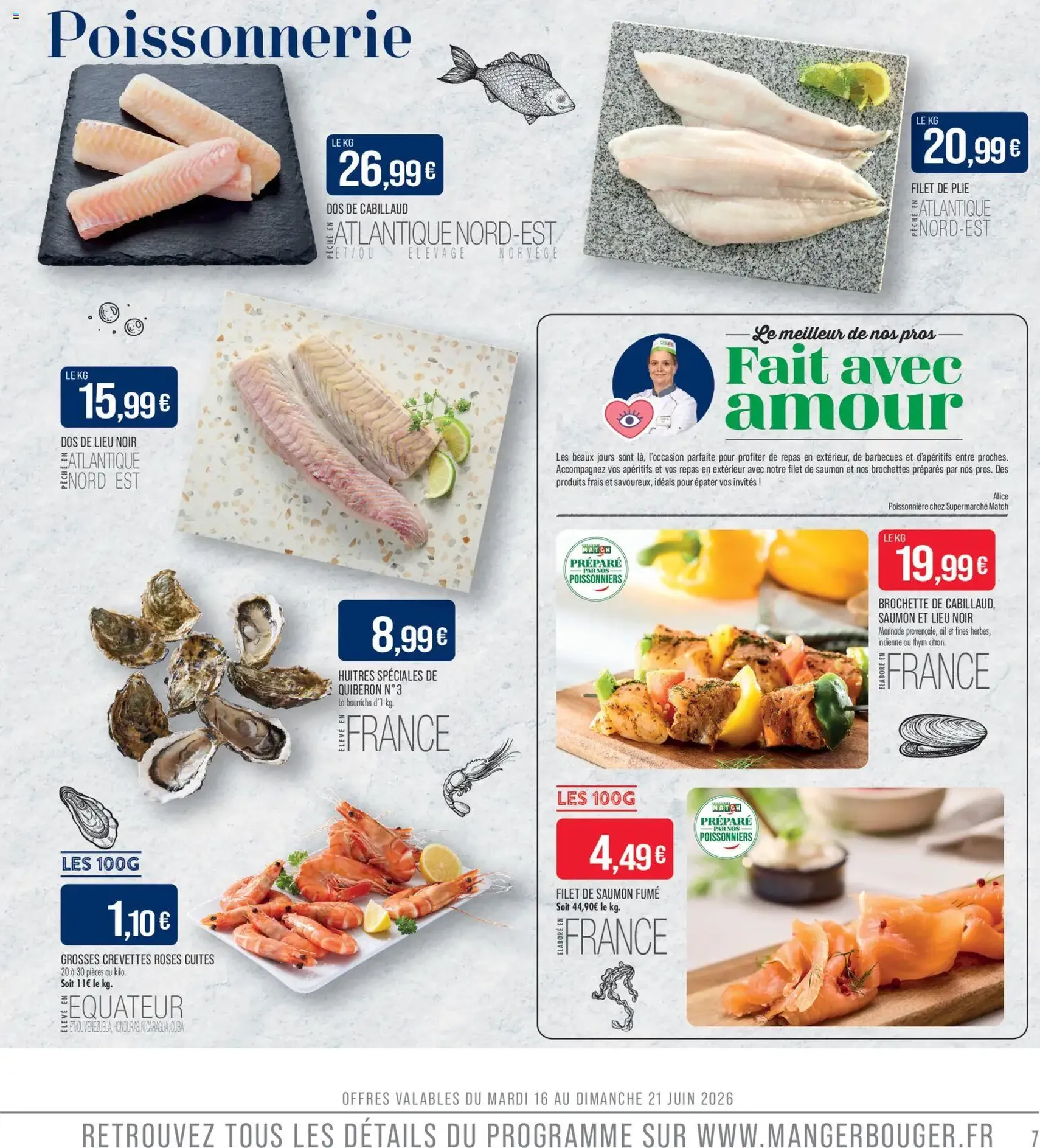 Match Supermarché catalogue - brochure valable à partir du 16/06/2026, page 7 sur 24