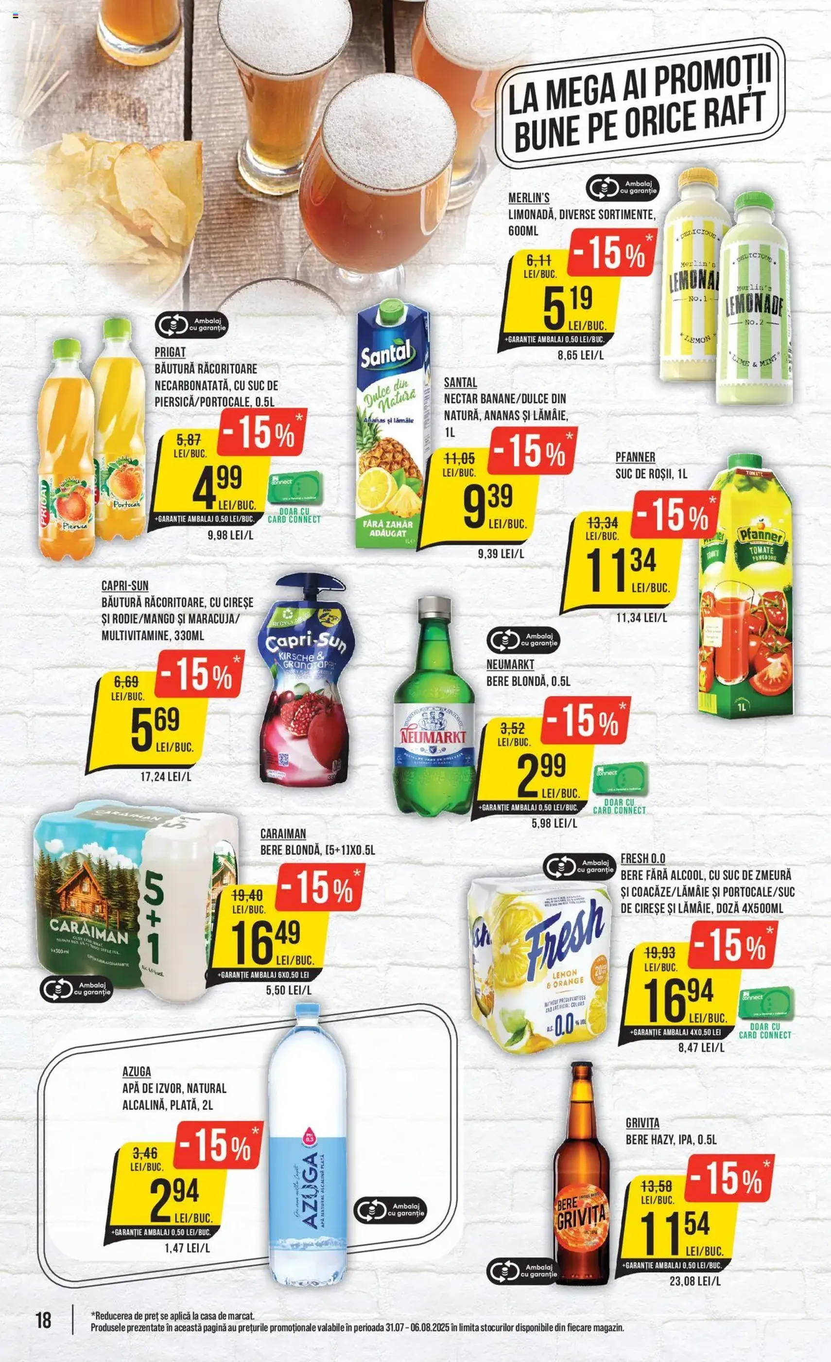 Catalog Mega Image - cataloage valabile începând cu 31.07.2025 pagina 18 din 24 Catalog Mega Image - cataloage valabile începând cu 31.07.2025 pagina 18 din 24