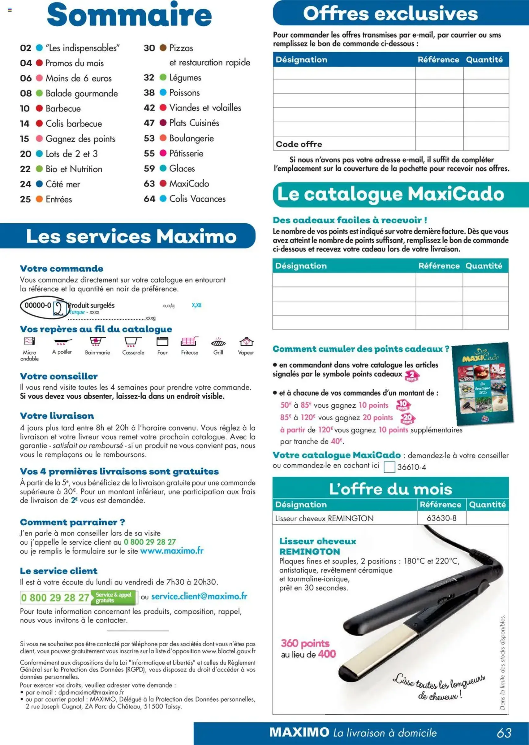 Maximo catalogue - brochure valable à partir du 01/08/2025, page 63 sur 64