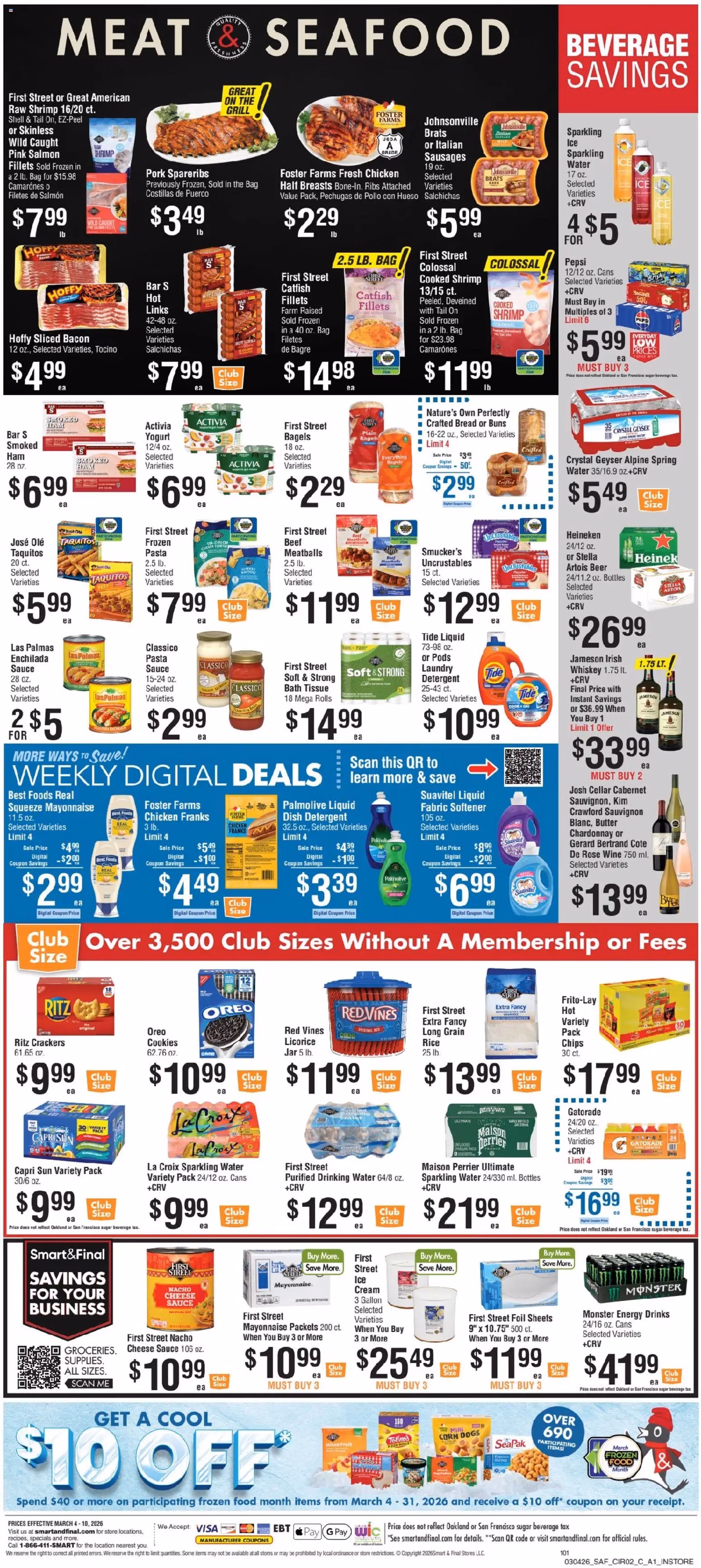 Smart & Final Weekly Ad - valid flyer from 03/04/2026, page 3 of 3