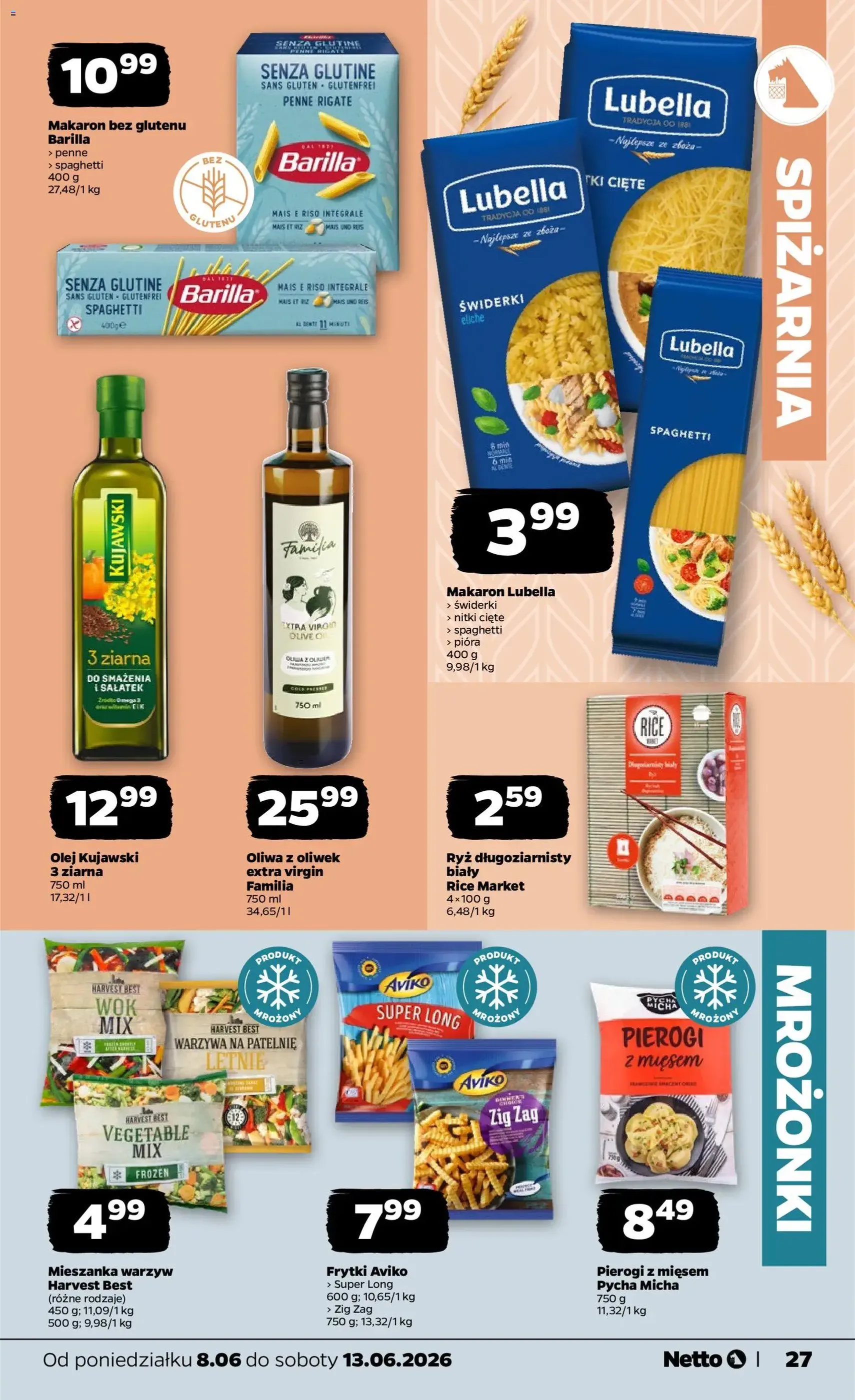 Netto gazetka od poniedziałku spożywcza - ważny gazetka od 08.06.2026 strona 27 z 41