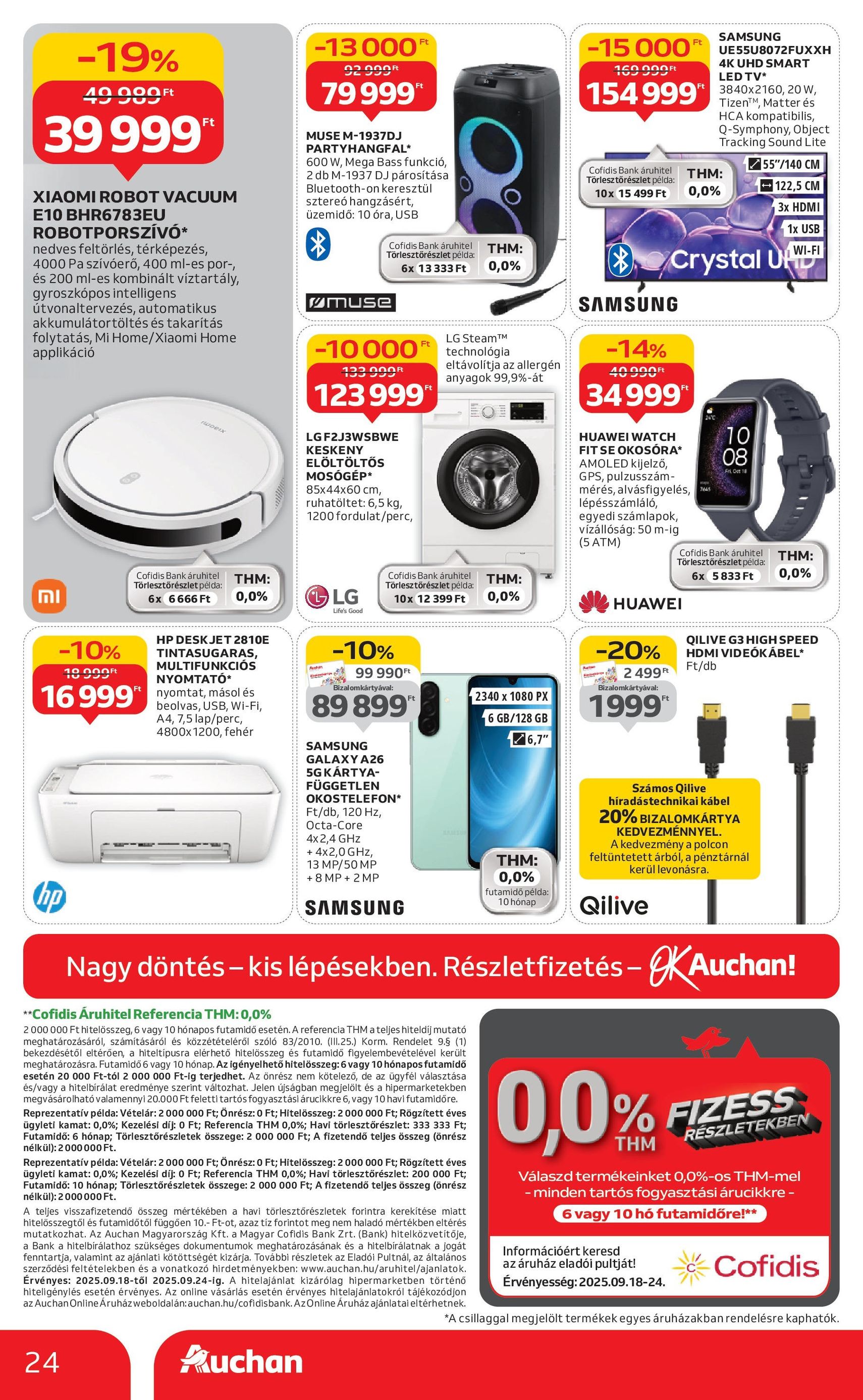 Auchan Akciós újság - 2025.09.18. érvényes szórólap 24 oldal 26 oldalból