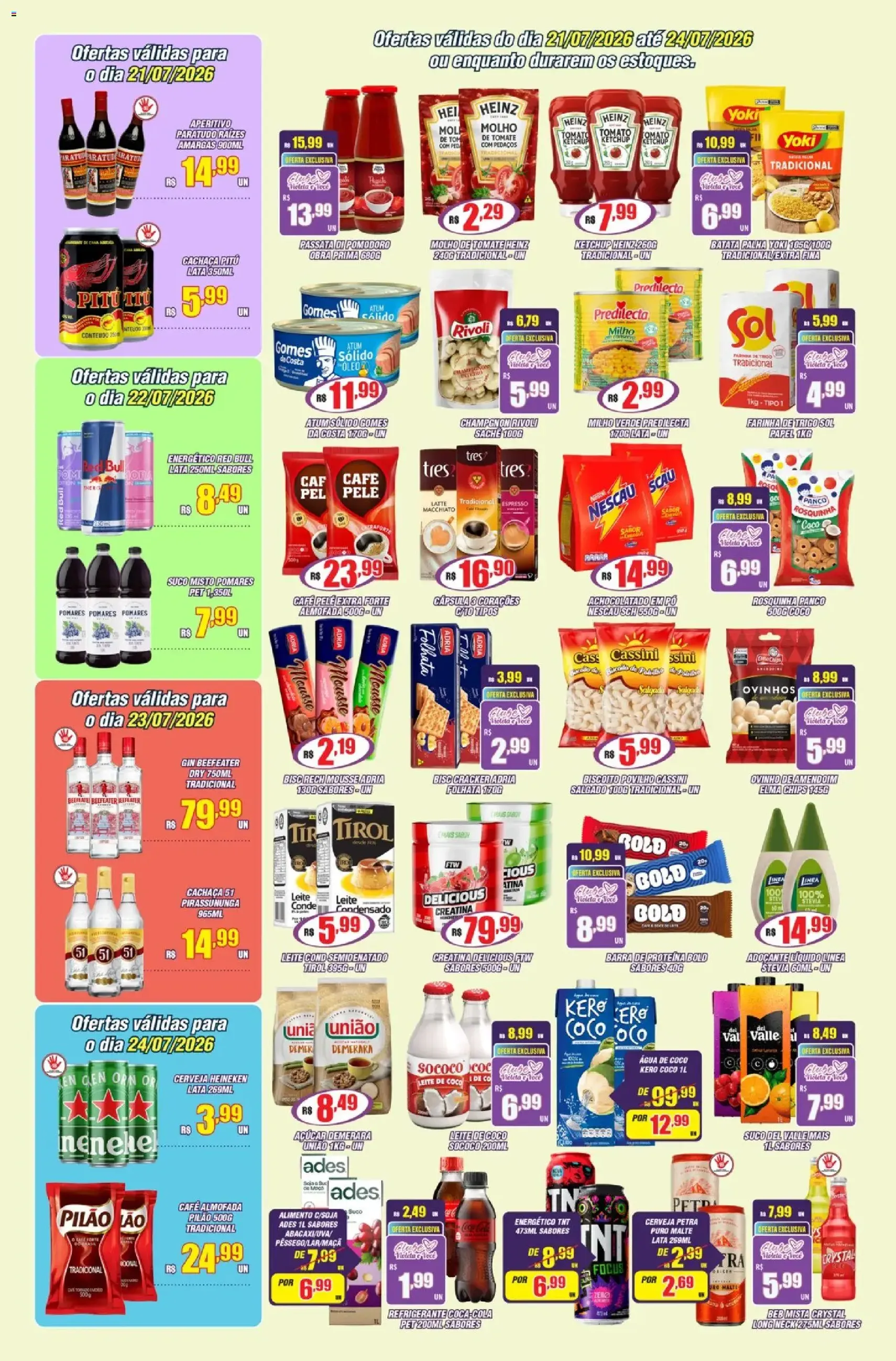 Violeta Supermercados - Ofertas da semana - folheto válido a partir de 21/07/2026 página 3 de 4