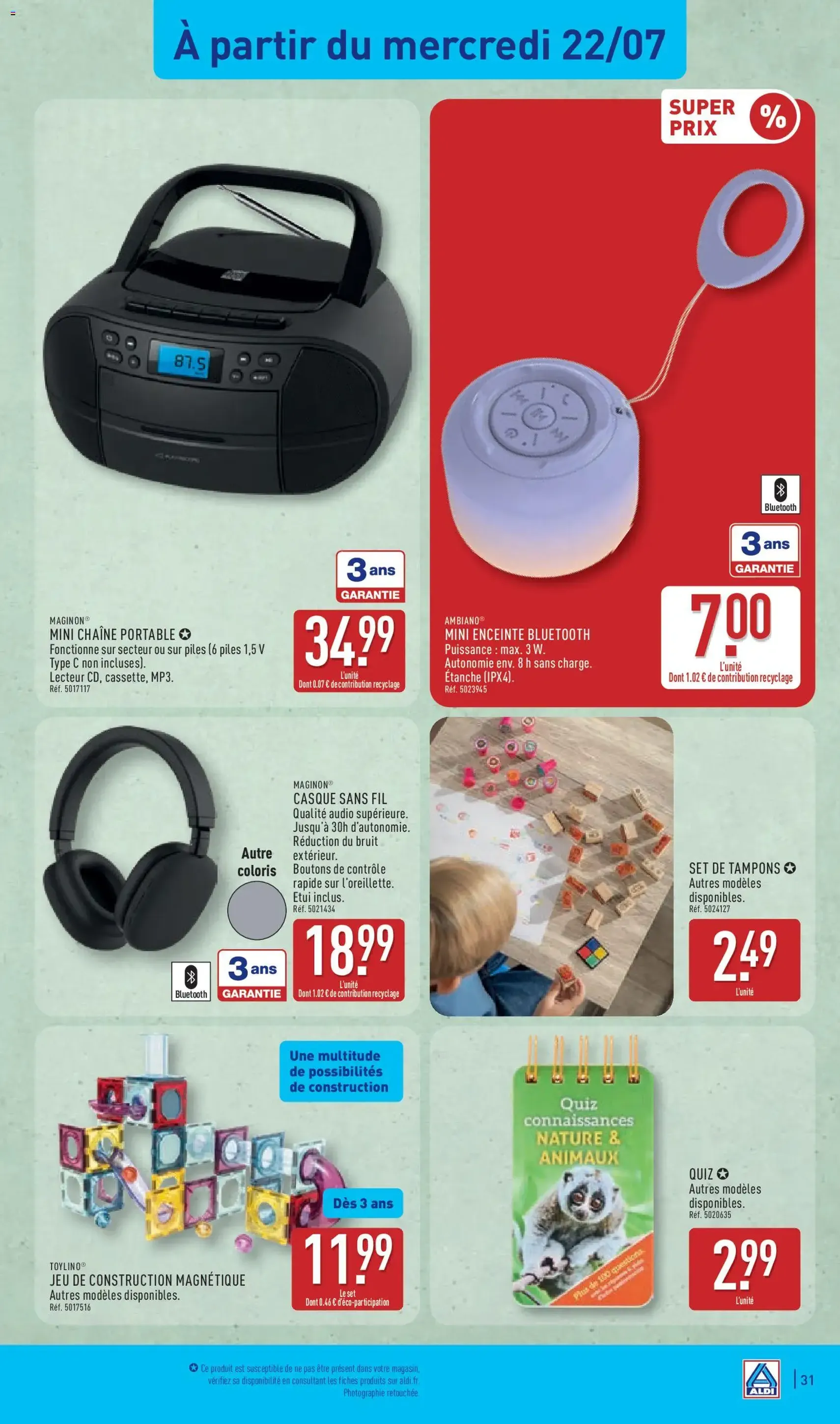 Aldi catalogue - brochure valable à partir du 21/07/2026, page 35 sur 45
