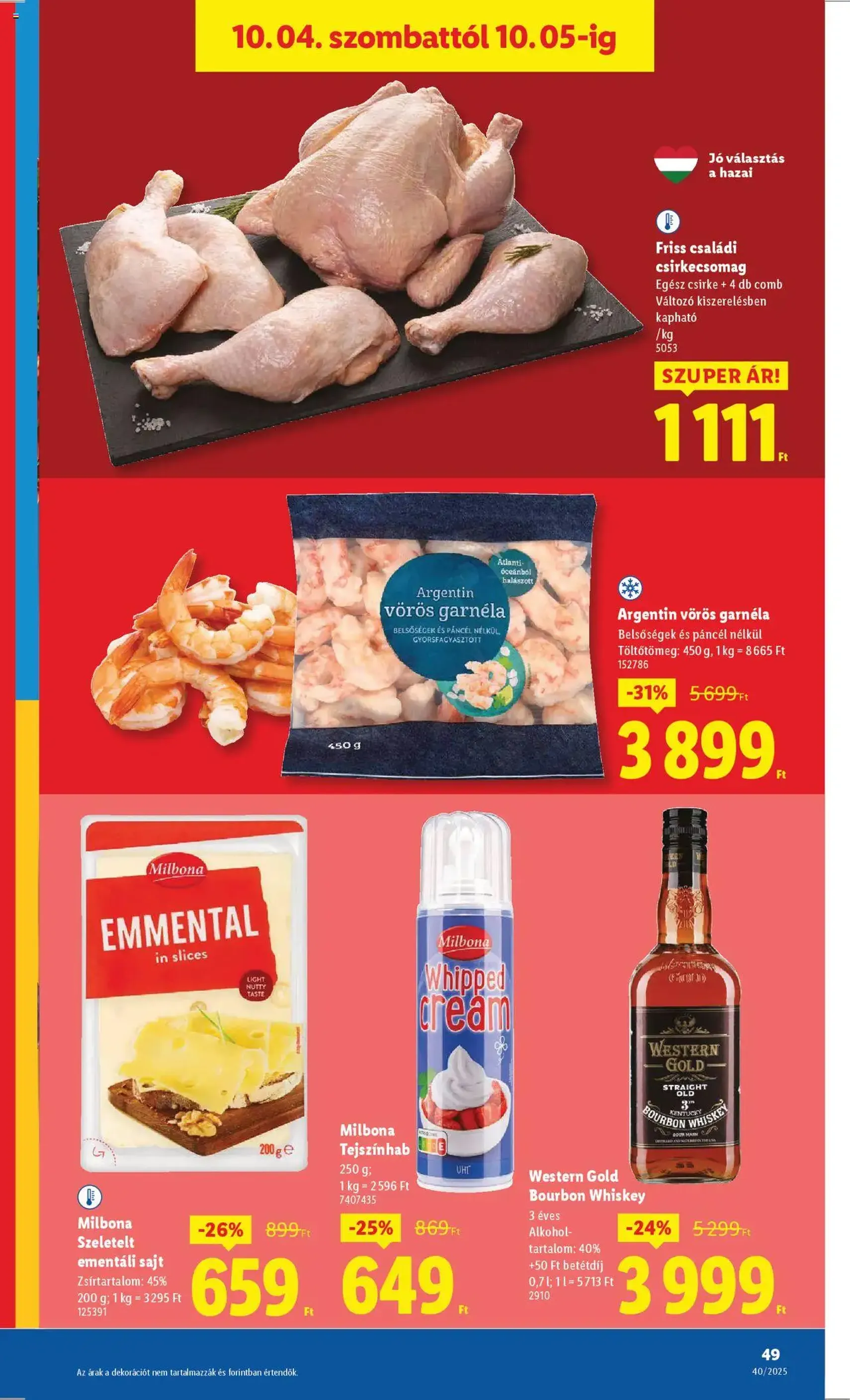Lidl Akciós újság - 2025.10.02. érvényes szórólap 49 oldal 76 oldalból Lidl Akciós újság - 2025.10.02. érvényes szórólap 49 oldal 76 oldalból