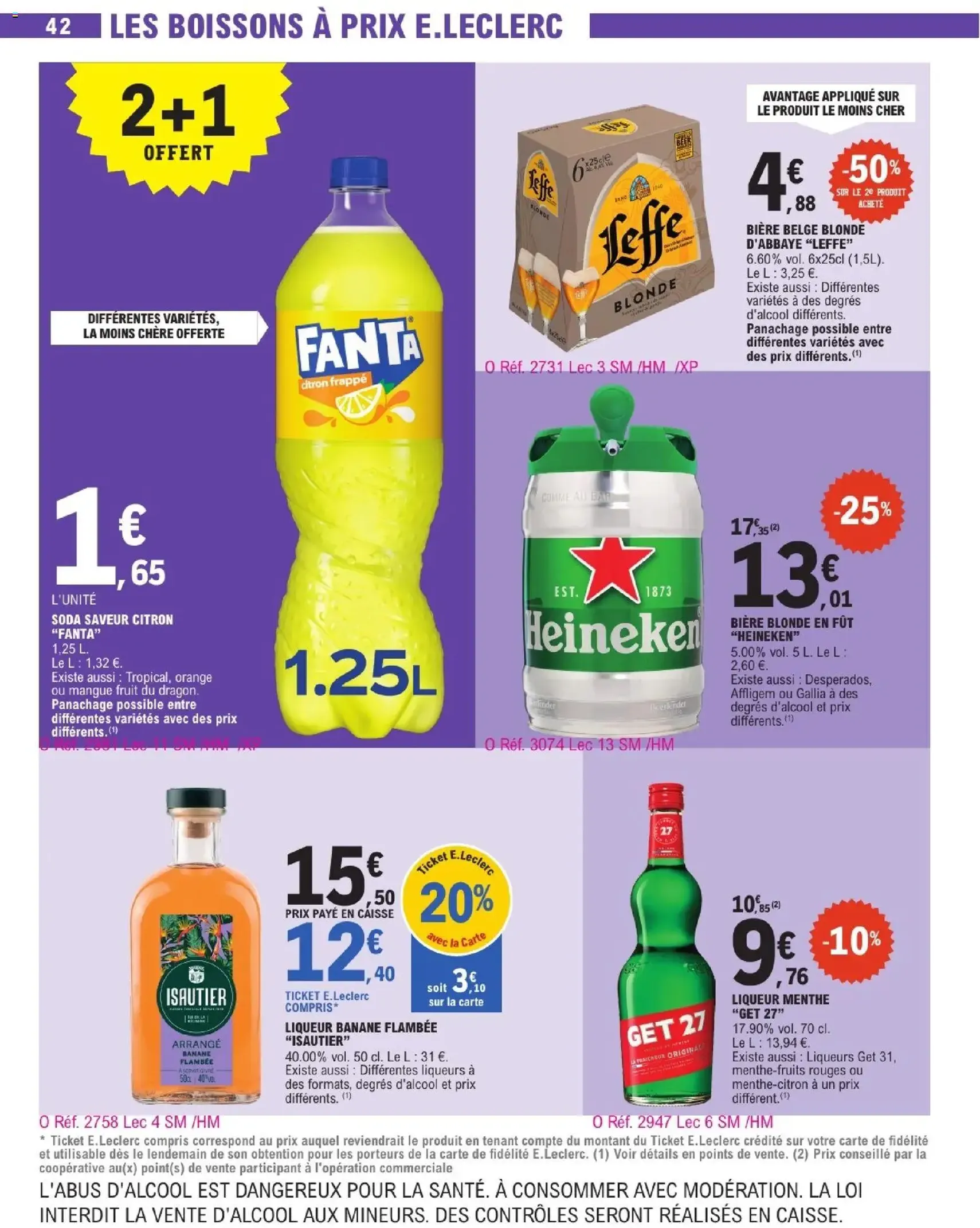 E.Leclerc catalogue - brochure valable à partir du 20/10/2026, page 42 sur 63