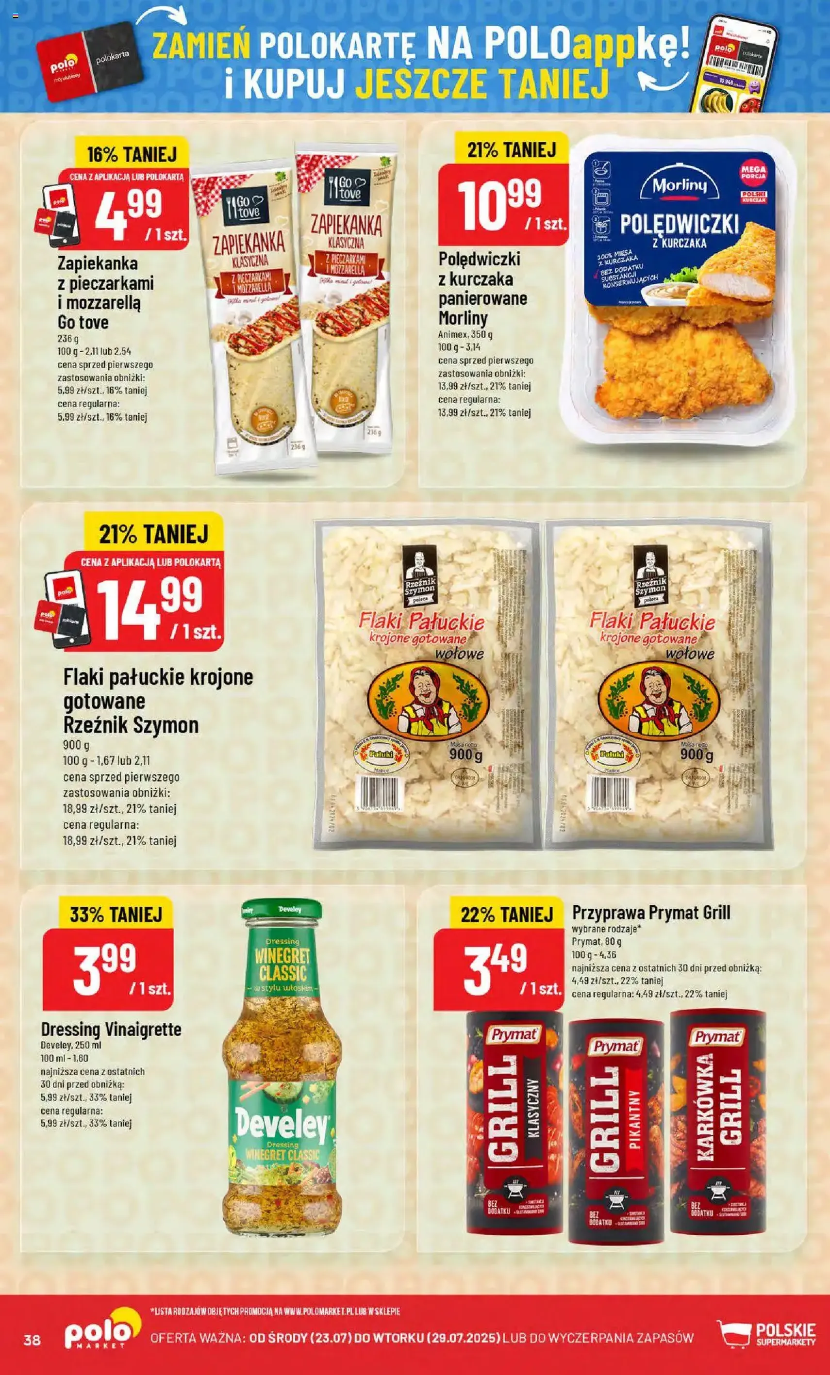 POLOmarket Gazetka - ważny gazetka od 23.07.2025 strona 38 z 62 POLOmarket Gazetka - ważny gazetka od 23.07.2025 strona 38 z 62