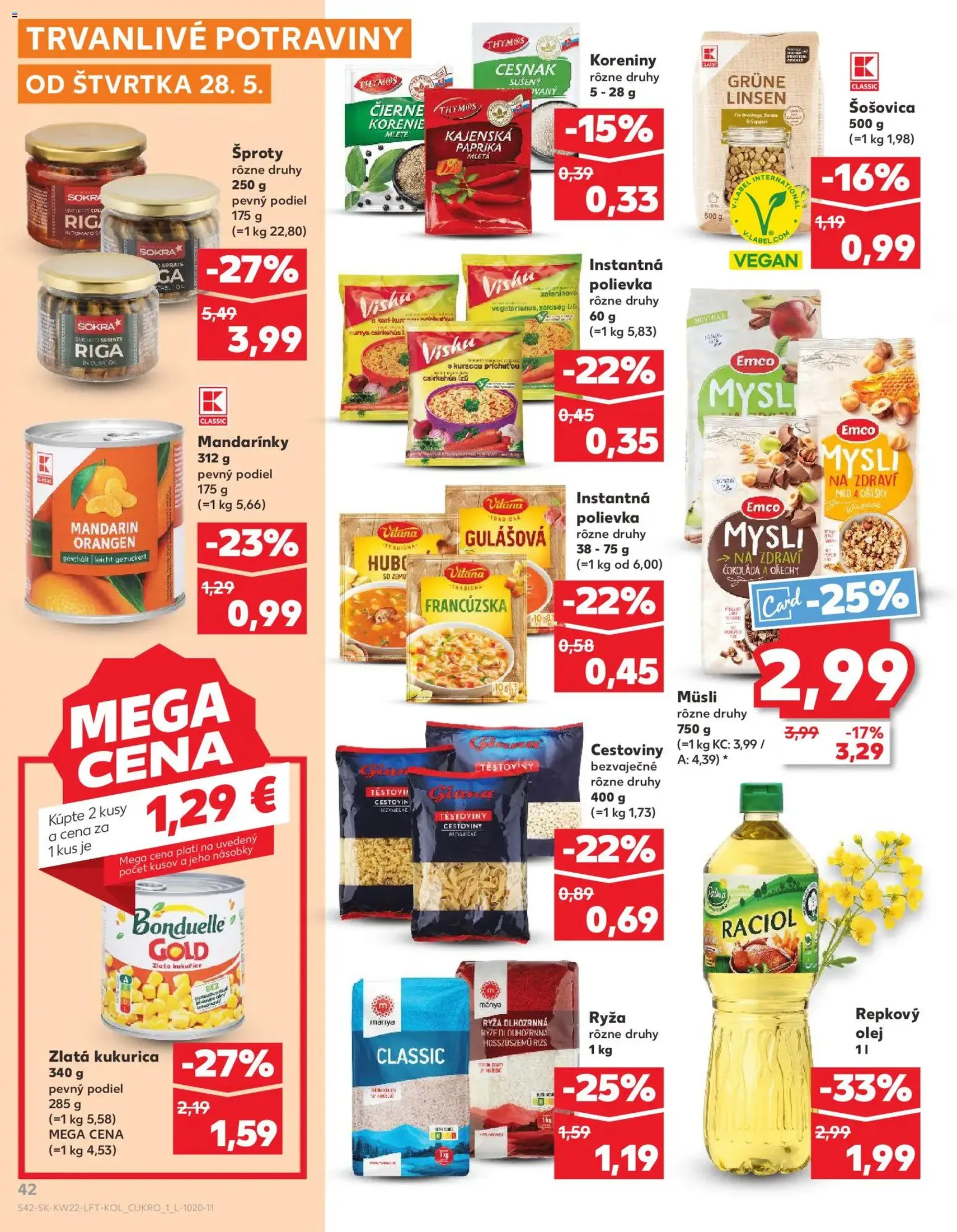 Kaufland leták - platný leták od 28.05.2026 strana 42 z 72
