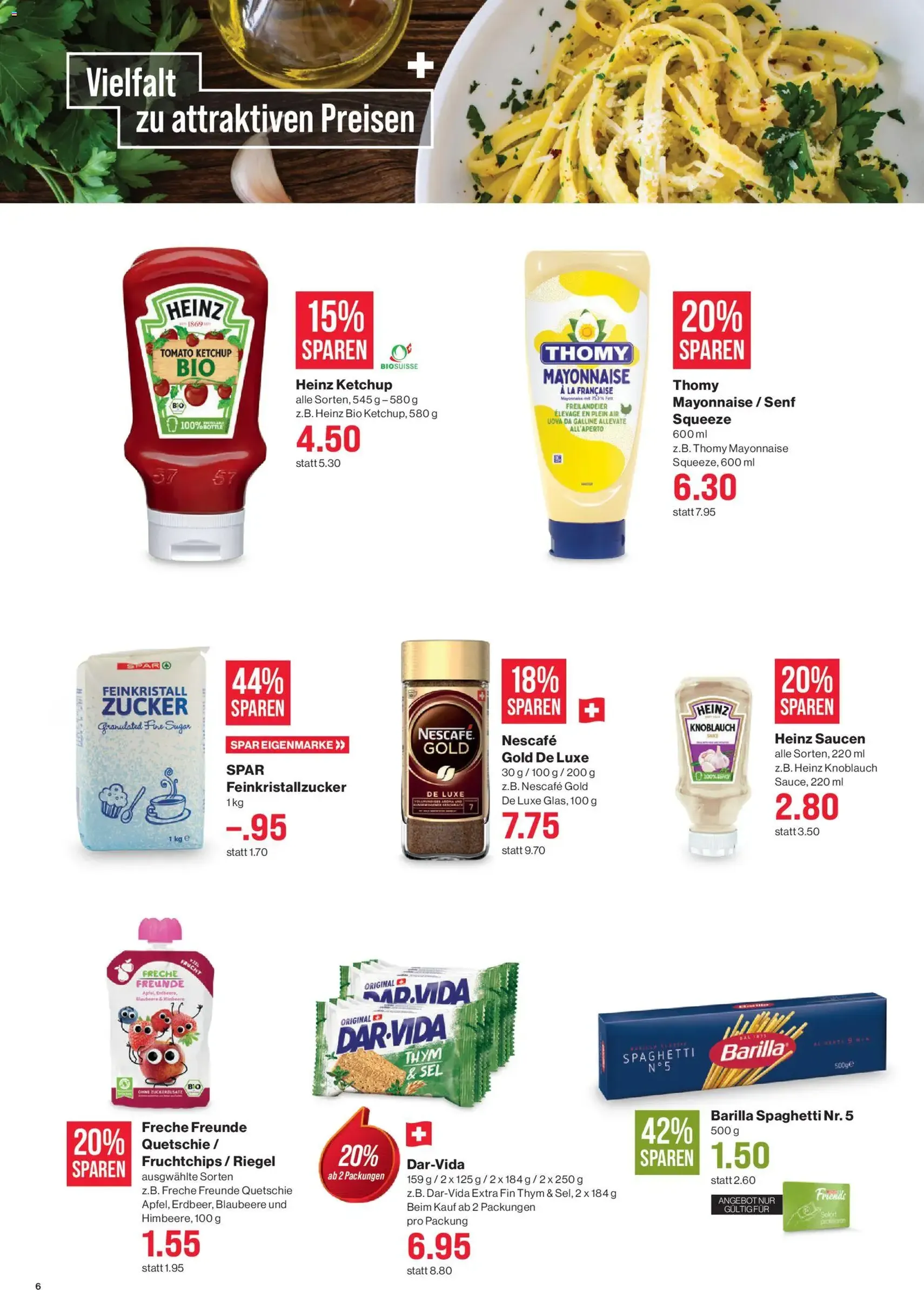 SPAR aktionen - Gültiger Prospekt ab 21.05.2026, Seite 6 von insgesamt 20