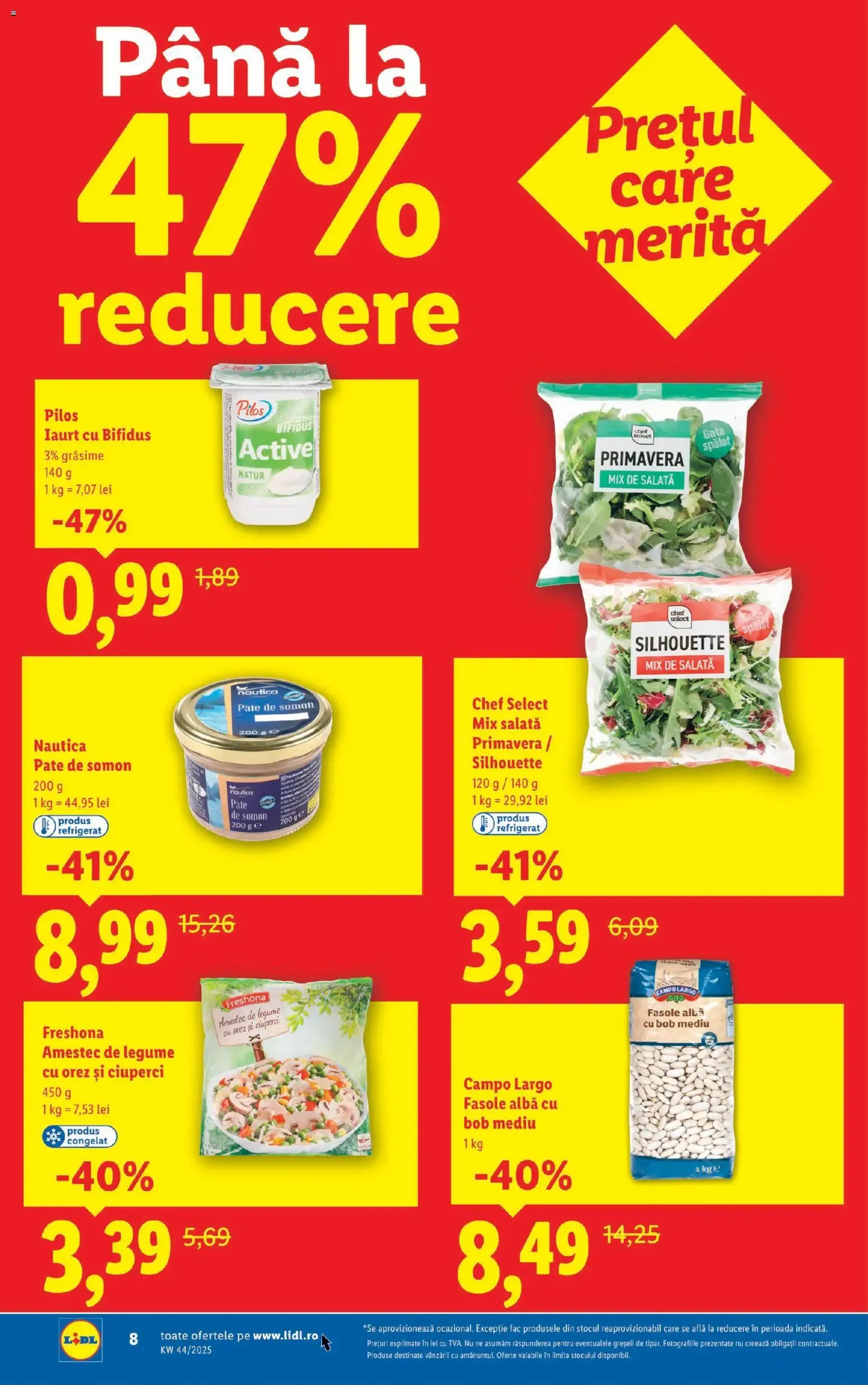 Catalog Lidl - cataloage valabile începând cu 27.10.2025 pagina 8 din 40 Catalog Lidl - cataloage valabile începând cu 27.10.2025 pagina 8 din 40