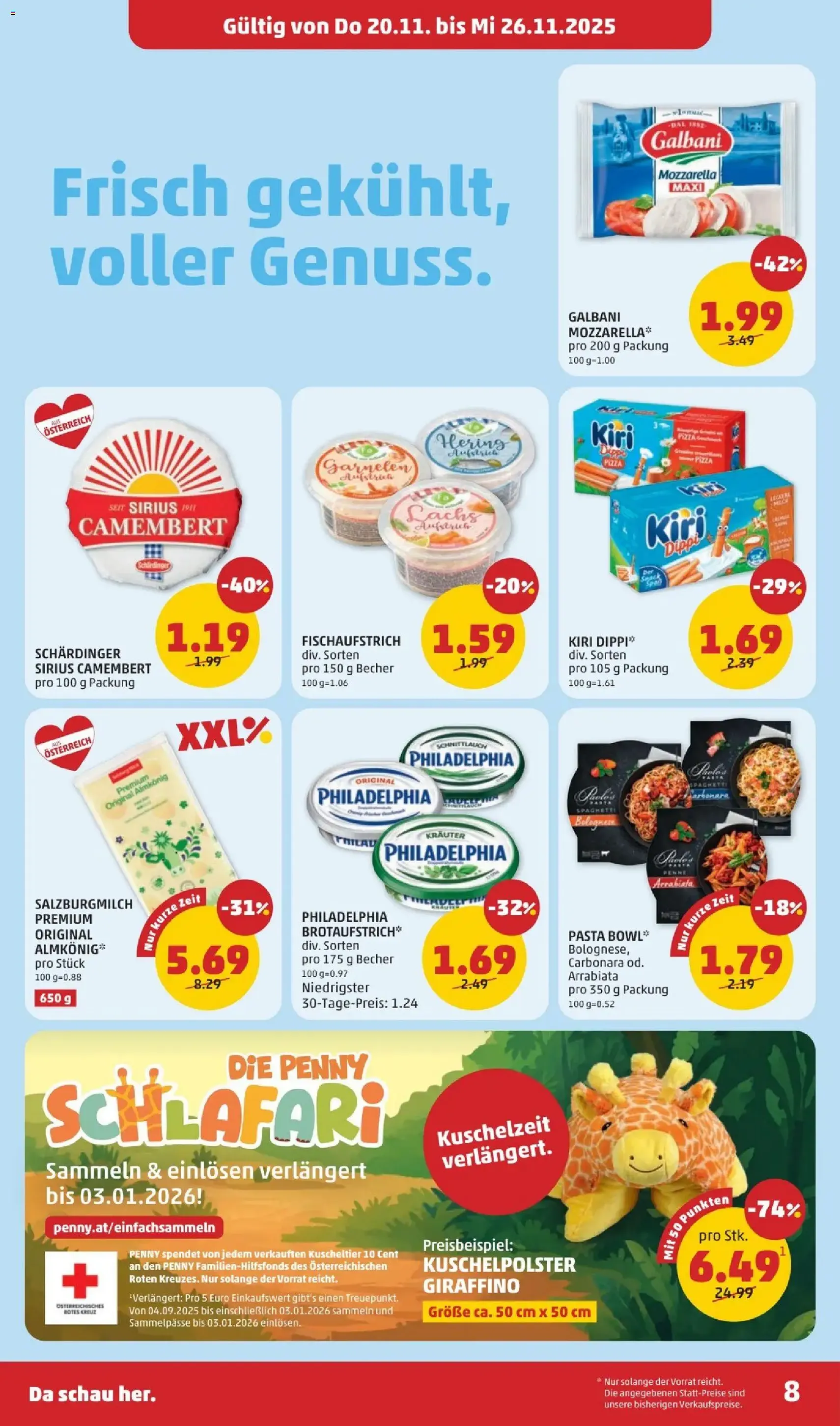 Penny Markt Flugblatt - Gültiger Prospekt ab 20.11.2025, Seite 8 von insgesamt 32