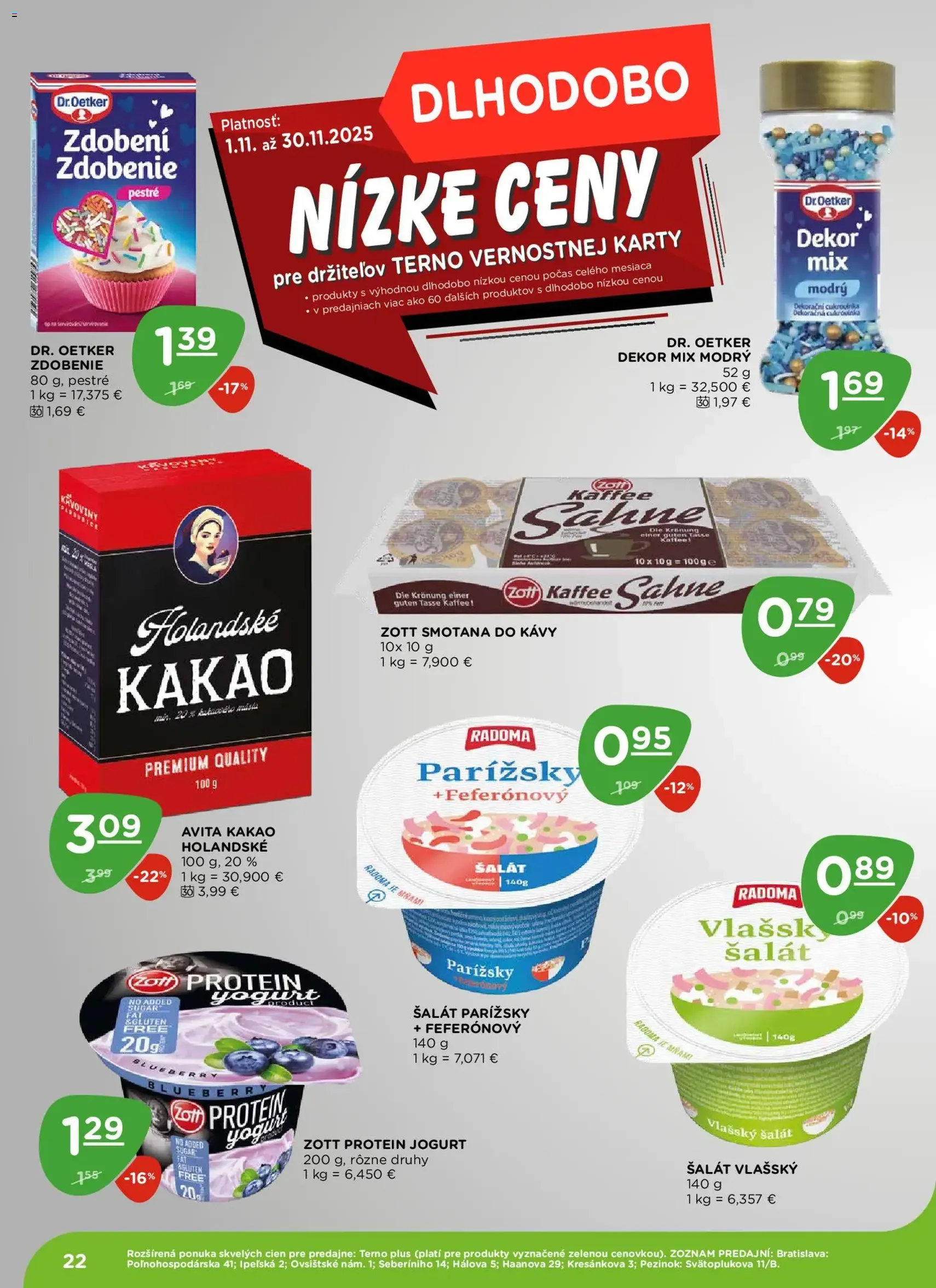 Terno leták - platný leták od 20.11.2025 strana 22 z 25