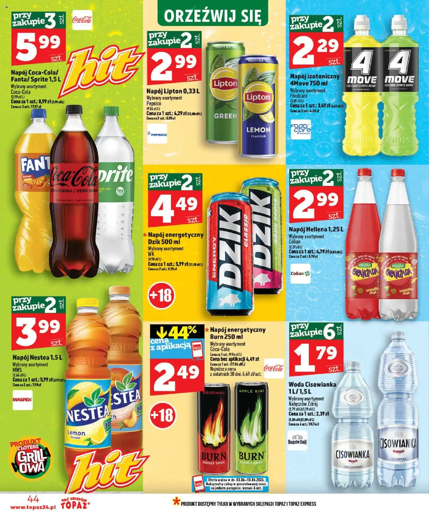 Topaz gazetka - ważny gazetka od 03.06.2026 strona 44 z 80