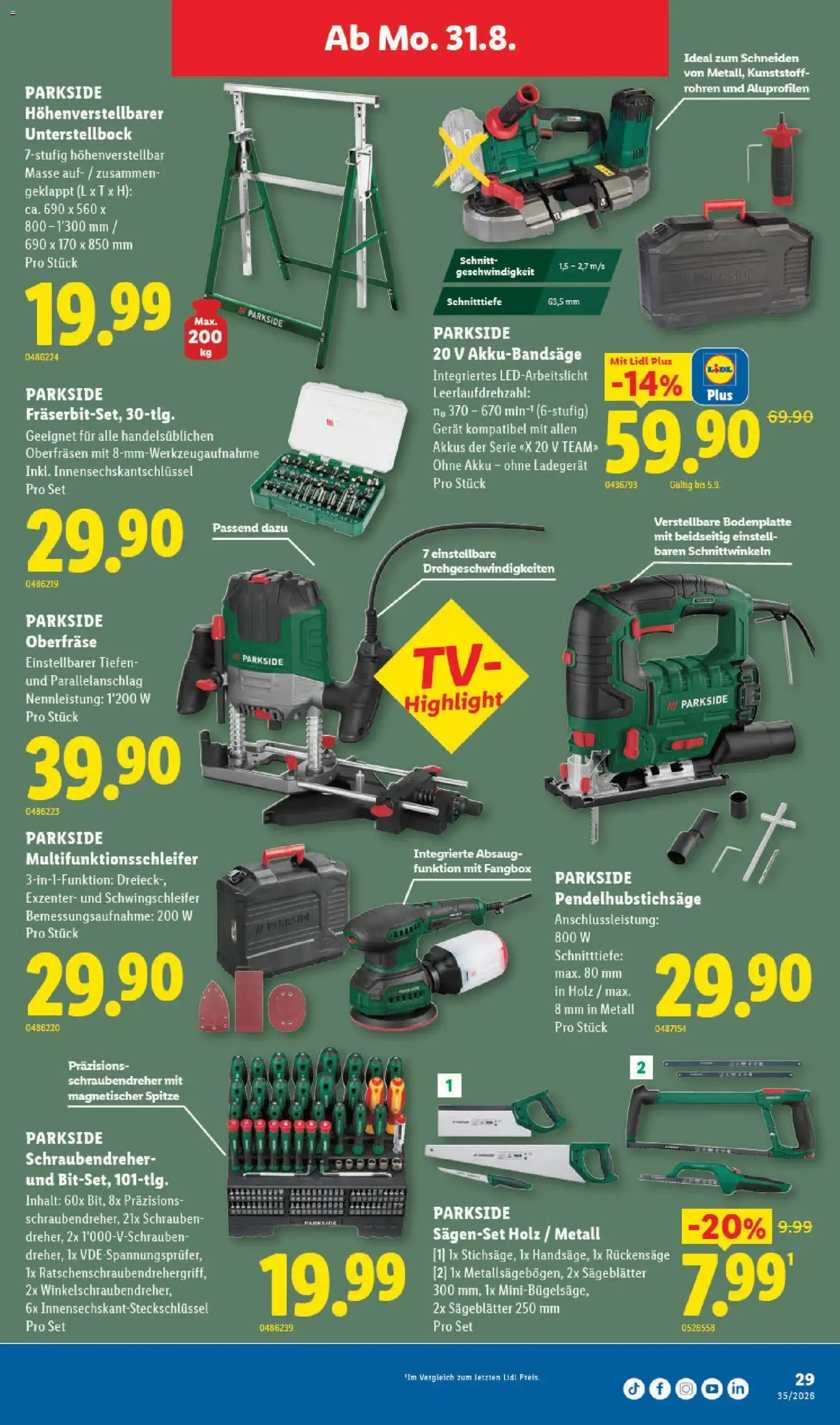 Lidl aktionen - Gültiger Prospekt ab 27.08.2026, Seite 33 von insgesamt 37