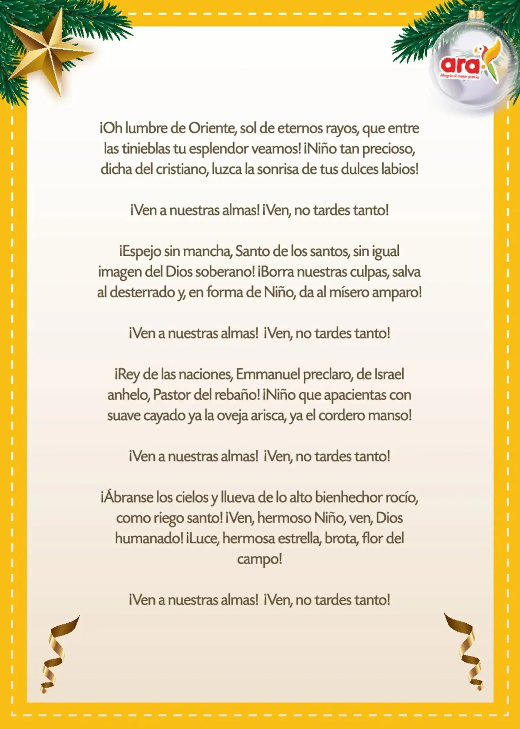 Ara - Novena Navidad Ara - Tiendas ara - folleto válido desde 17/12/2025 página 9 de 12