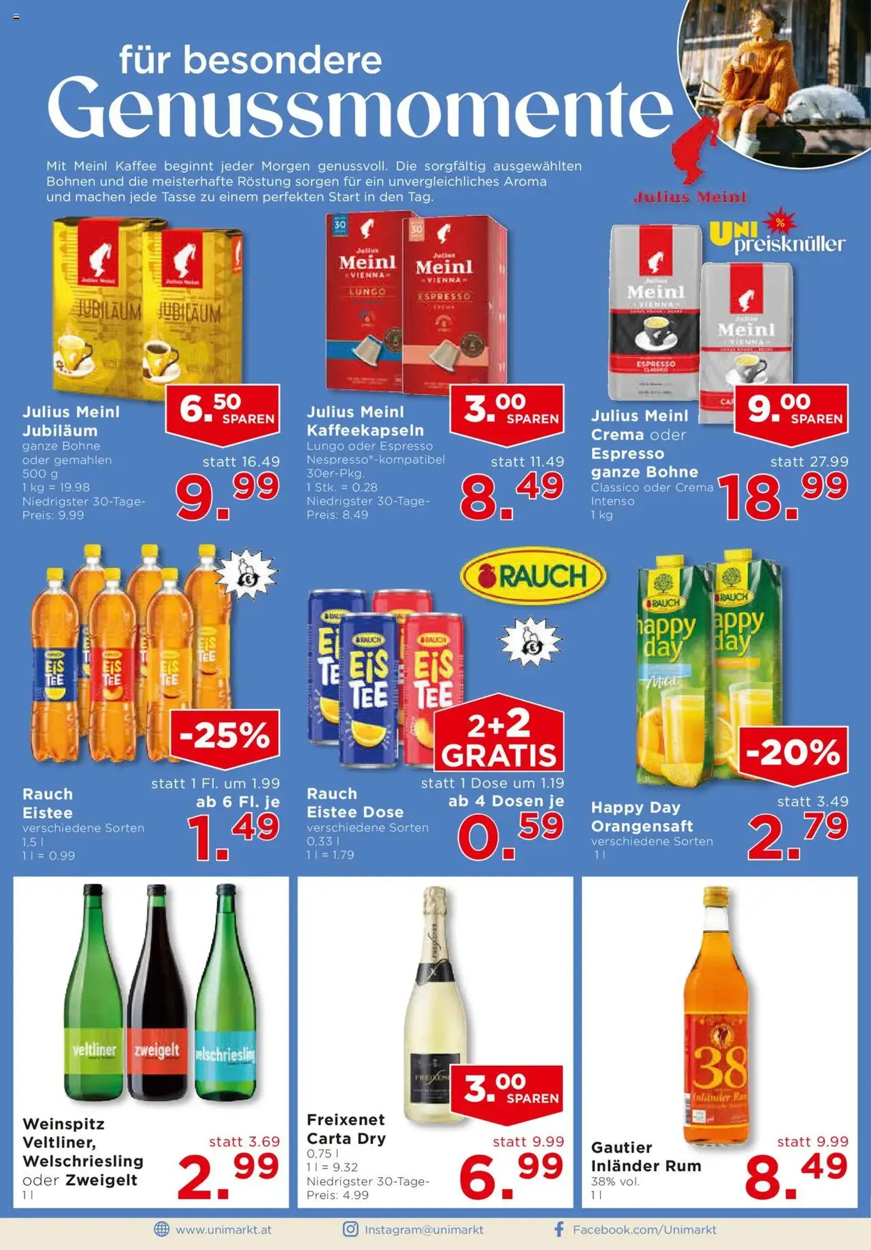Unimarkt Flugblatt - Gültiger Prospekt ab 22.10.2025, Seite 12 von insgesamt 16