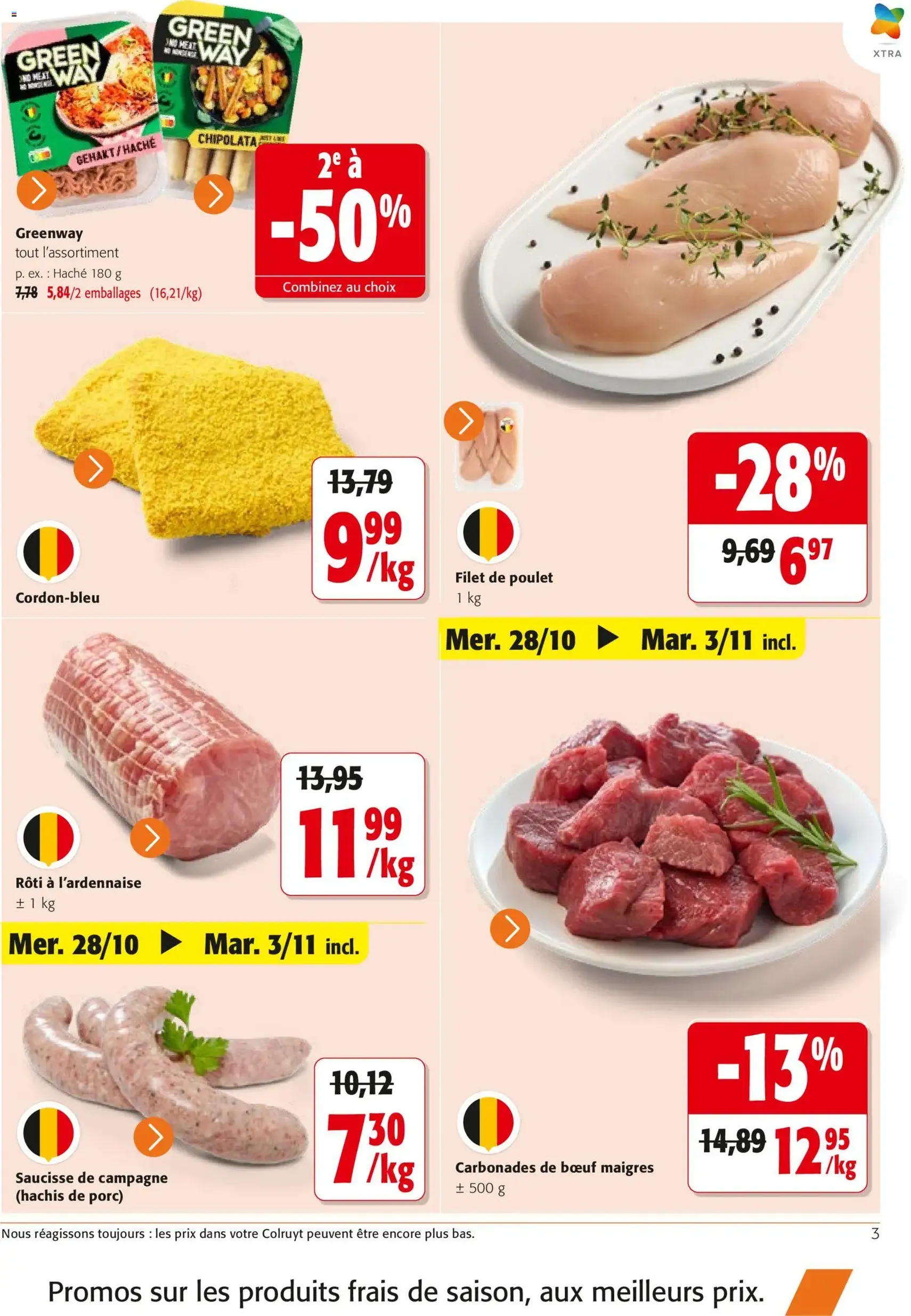 Colruyt catalogue - brochure valable à partir du 21/10/2026, page 3 sur 40