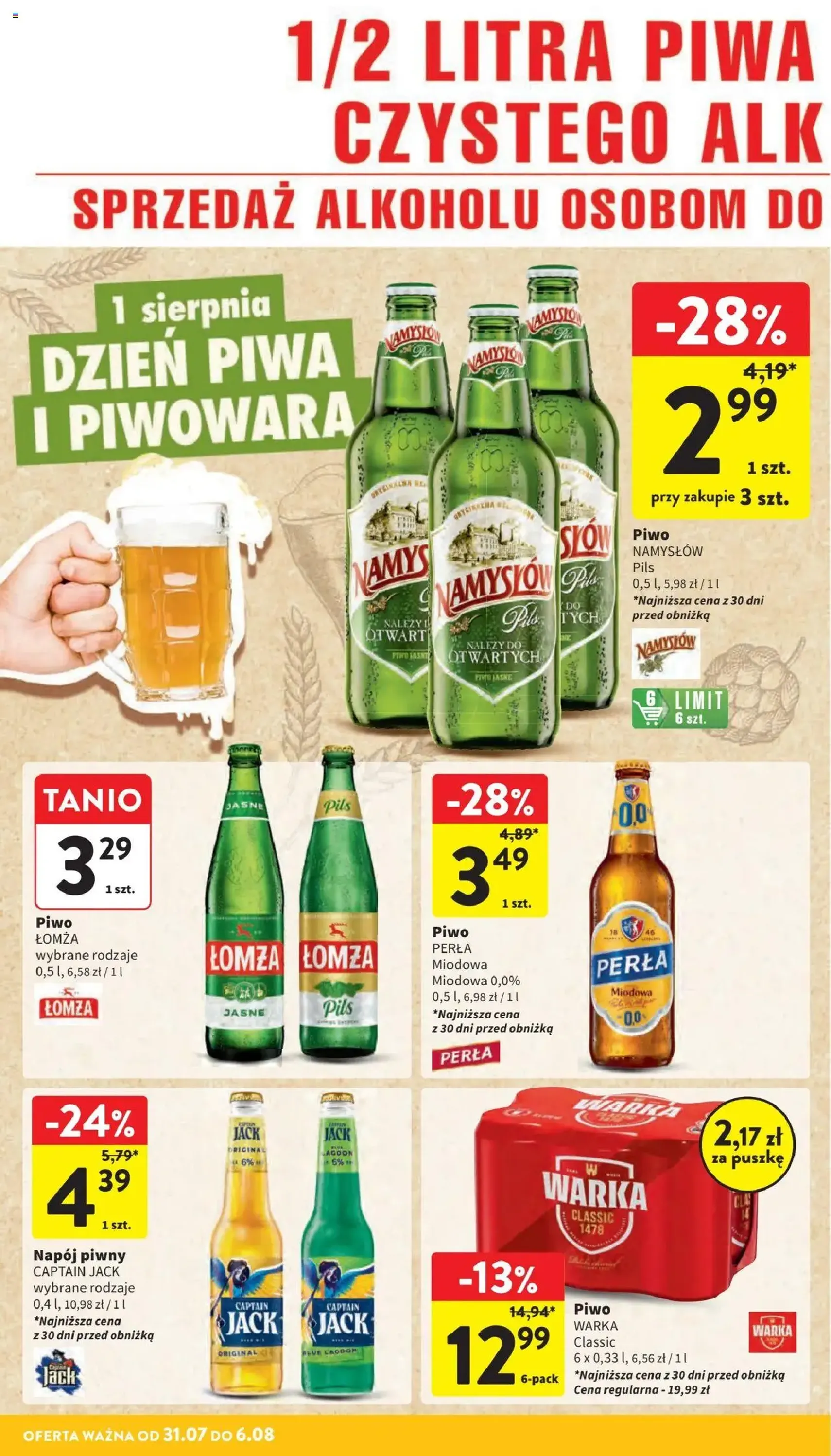 Intermarche Gazetka - ważny gazetka od 31.07.2025 strona 32 z 45