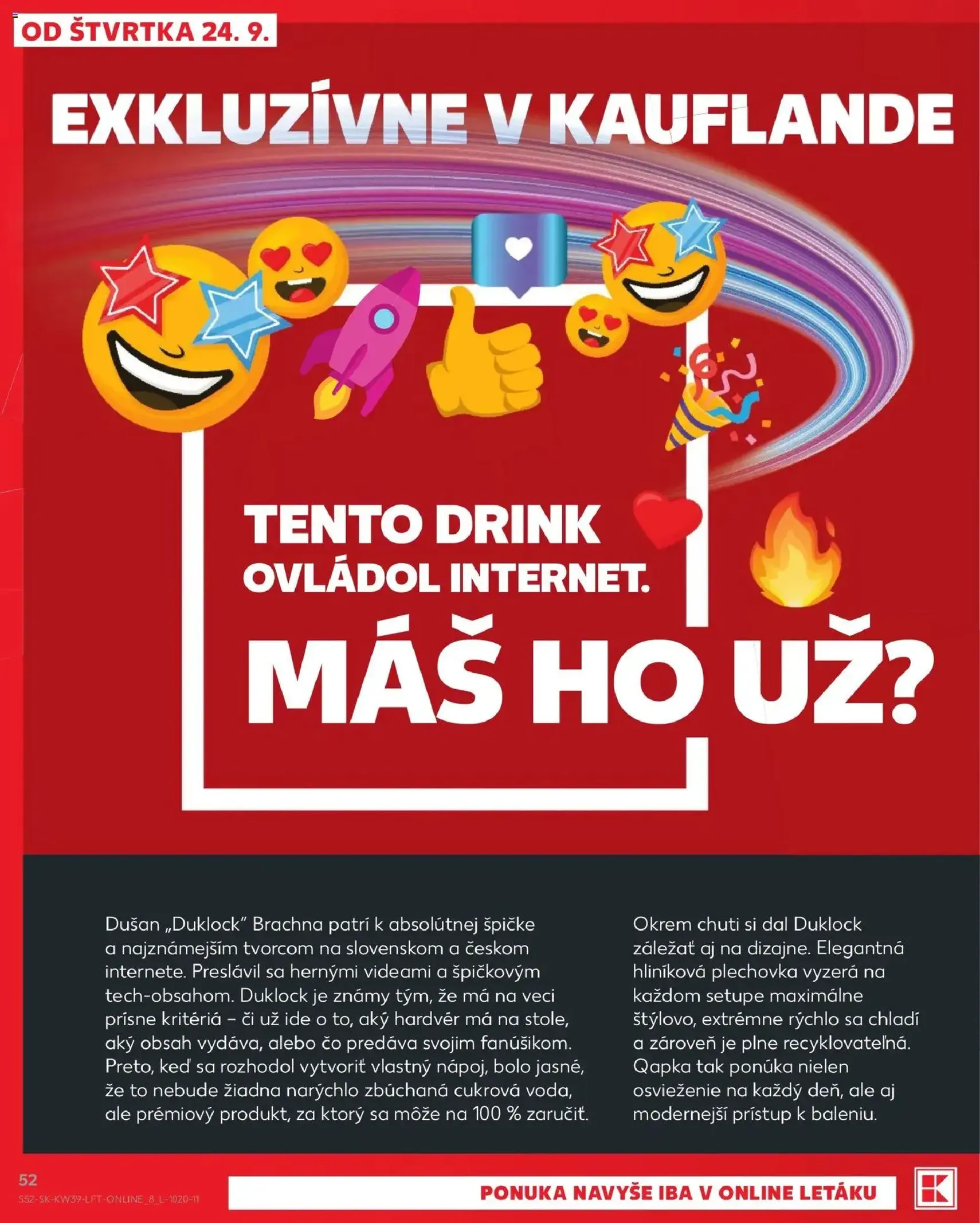 Kaufland leták - platný leták od 24.09.2026 strana 52 z 82
