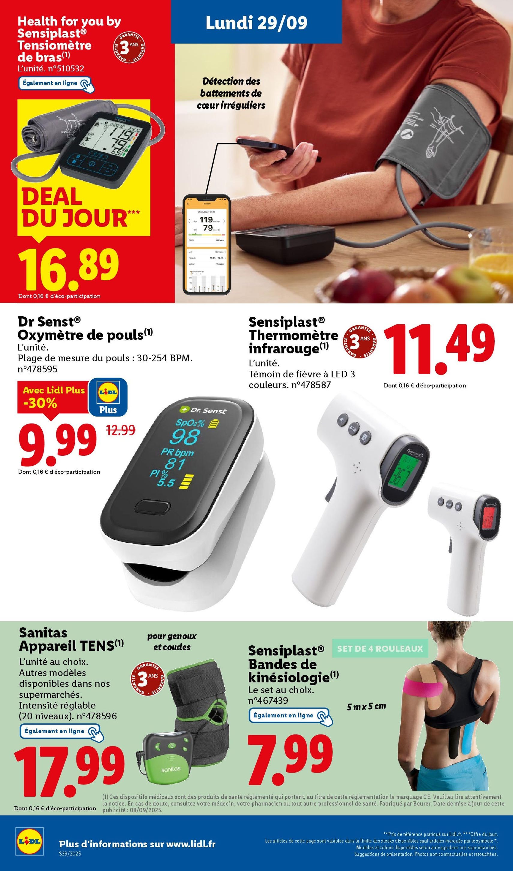 LIDL catalogue semaine 39 - brochure valable à partir du 25/09/2025, page 62 sur 73