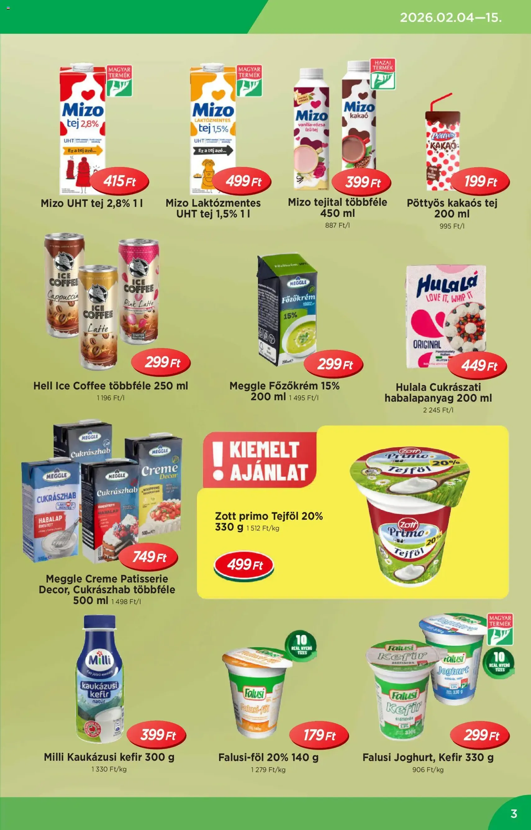 Reál Akciós újság - 2026.02.04. érvényes szórólap 3 oldal 20 oldalból