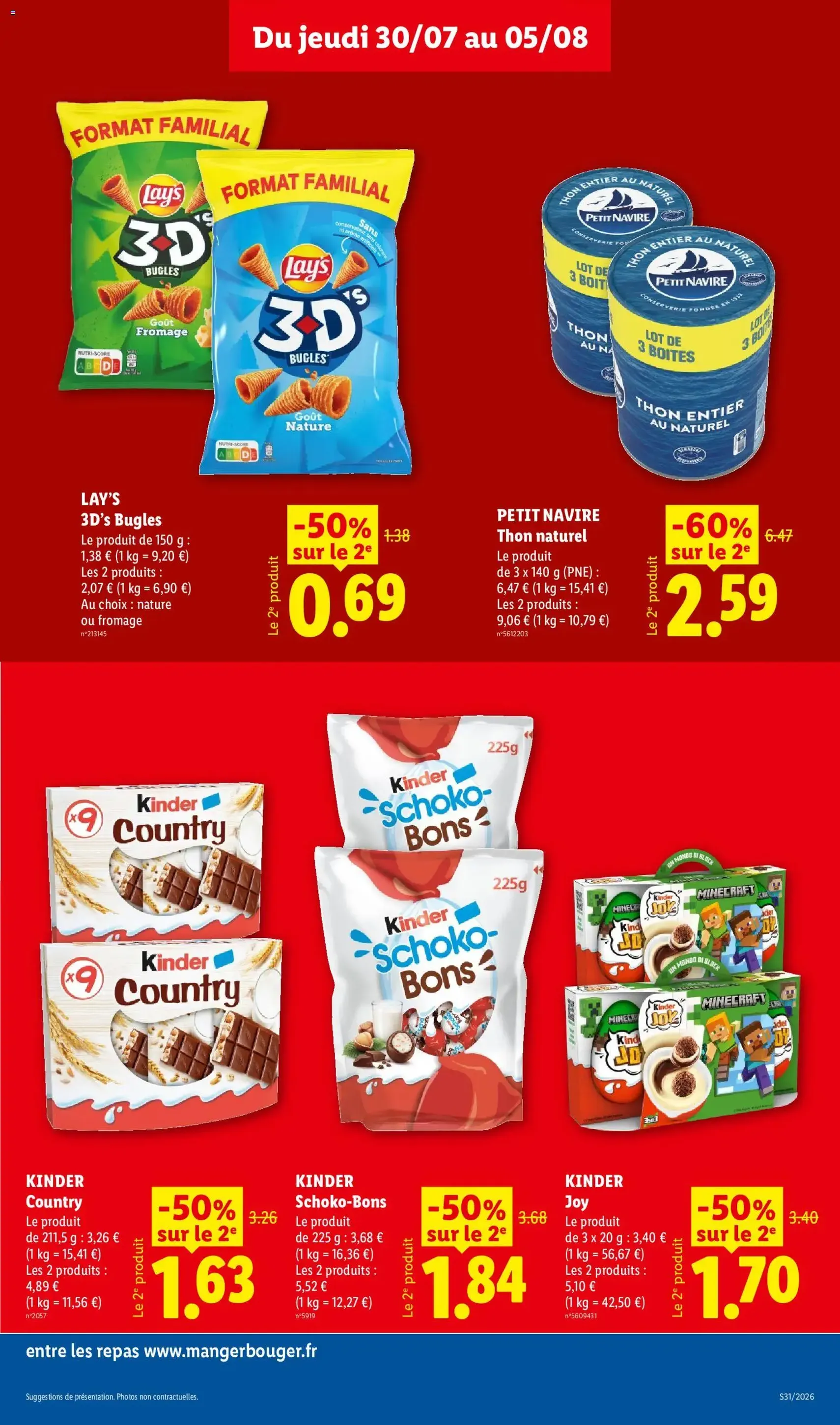 LIDL catalogue - brochure valable à partir du 30/07/2026, page 13 sur 59