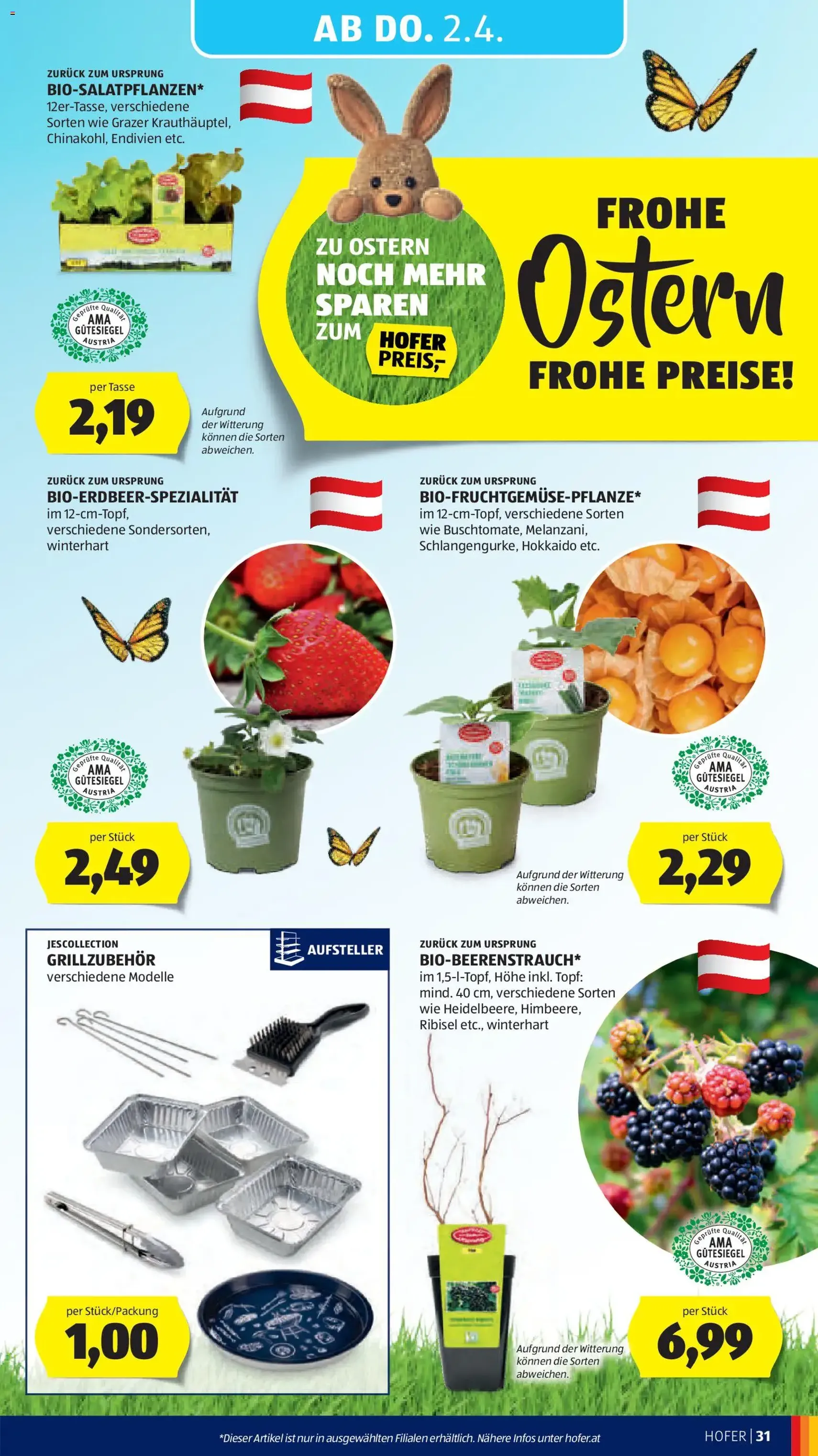 Hofer Flugblatt - Gültiger Prospekt ab 27.03.2026, Seite 37 von insgesamt 46