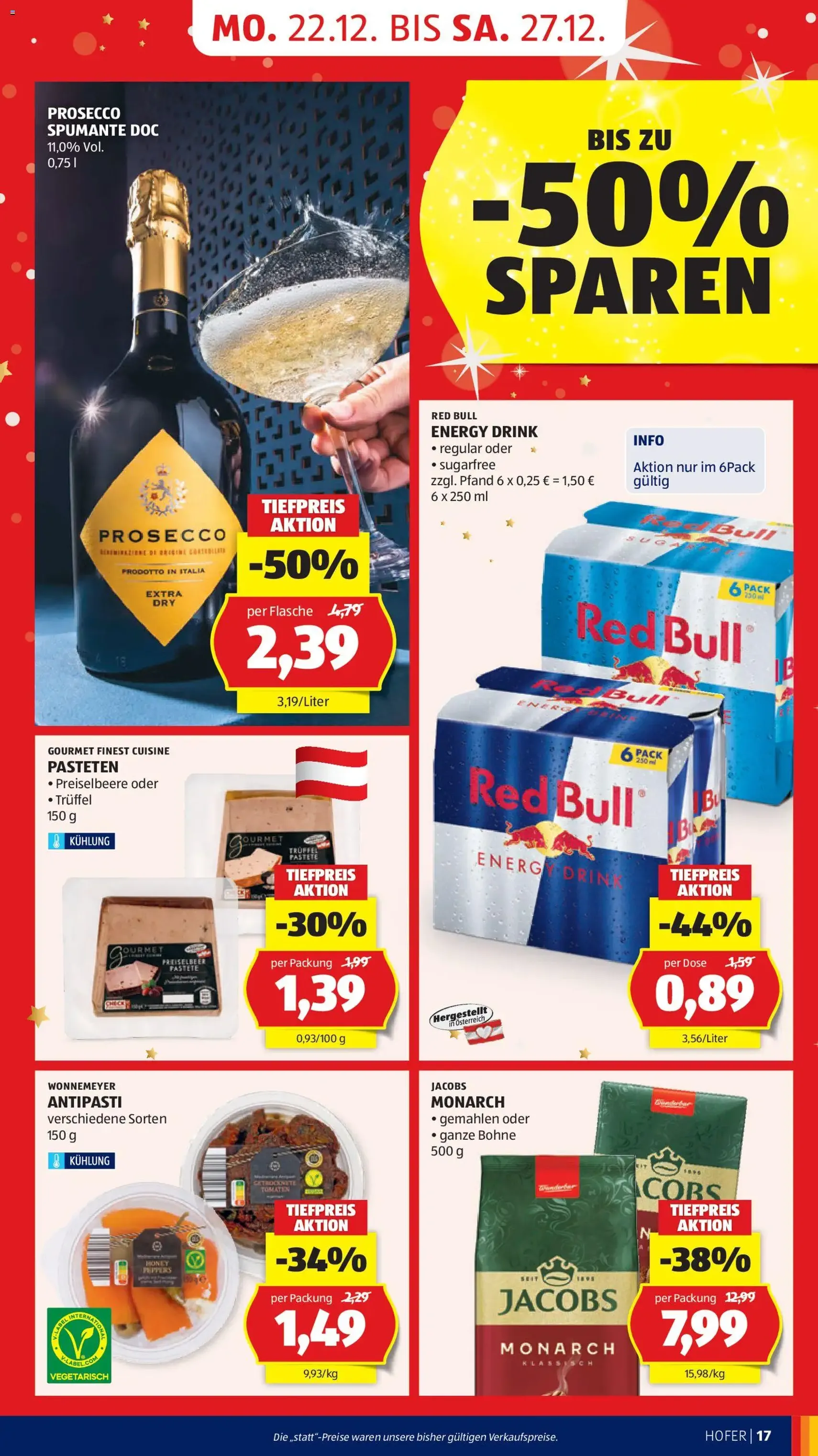 Hofer Flugblatt - Gültiger Prospekt ab 19.12.2025, Seite 23 von insgesamt 41