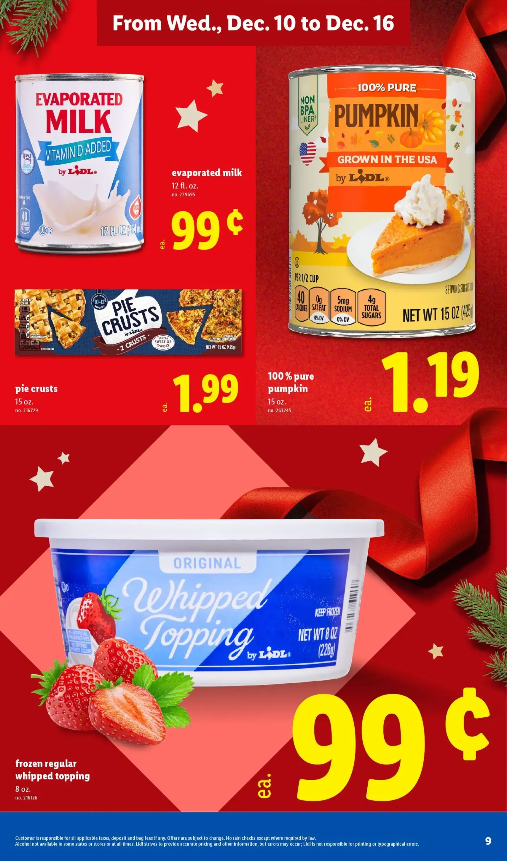 Lidl Weekly Ad - valid flyer from 12/10/2025, page 9 of 40