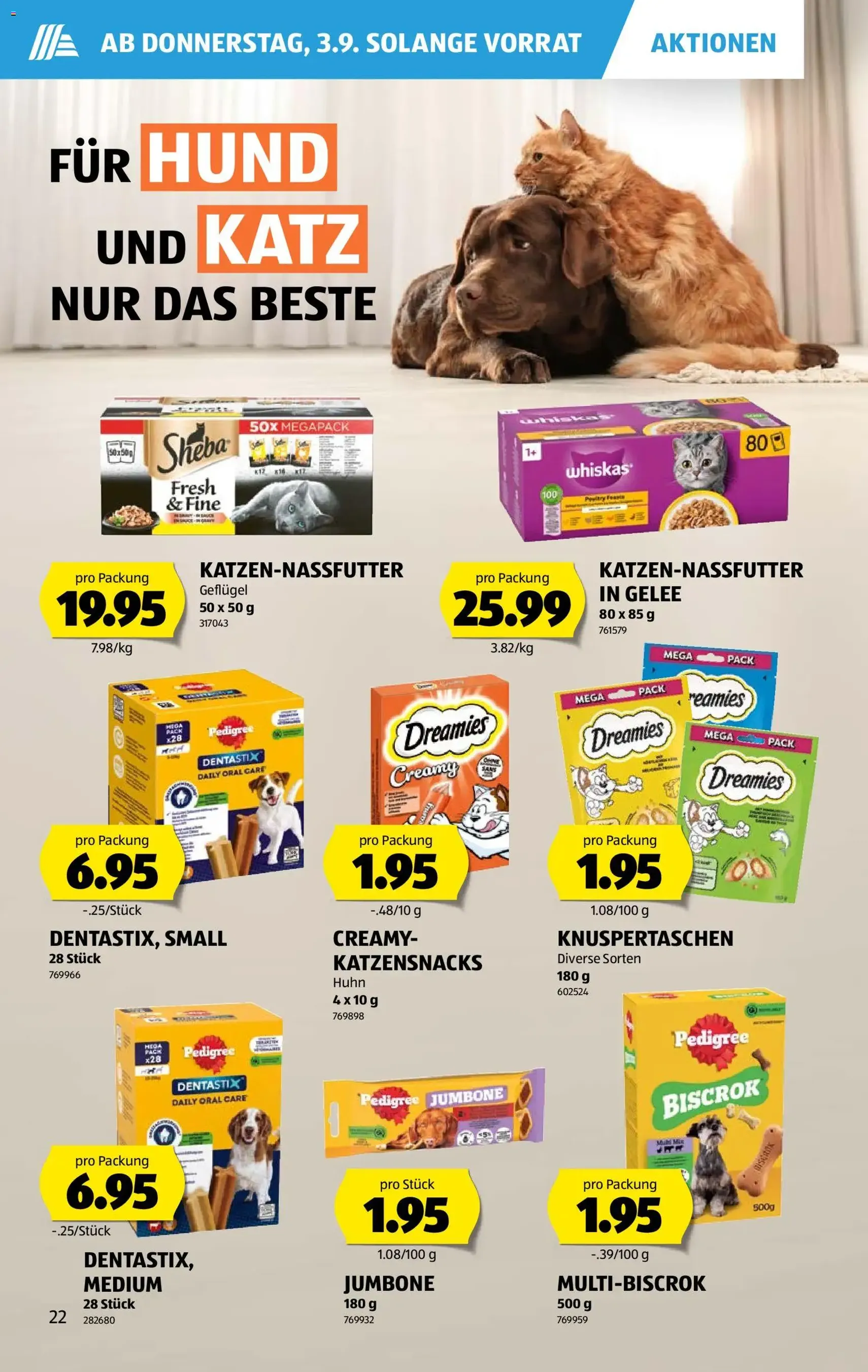 Aldi aktionen - Gültiger Prospekt ab 03.09.2026, Seite 22 von insgesamt 44