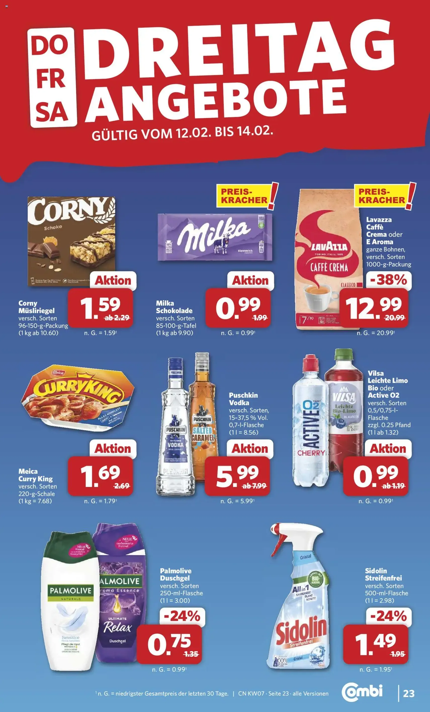 Combi Prospekt - Gültiger Prospekt ab 09.02.2026, Seite 25 von insgesamt 31