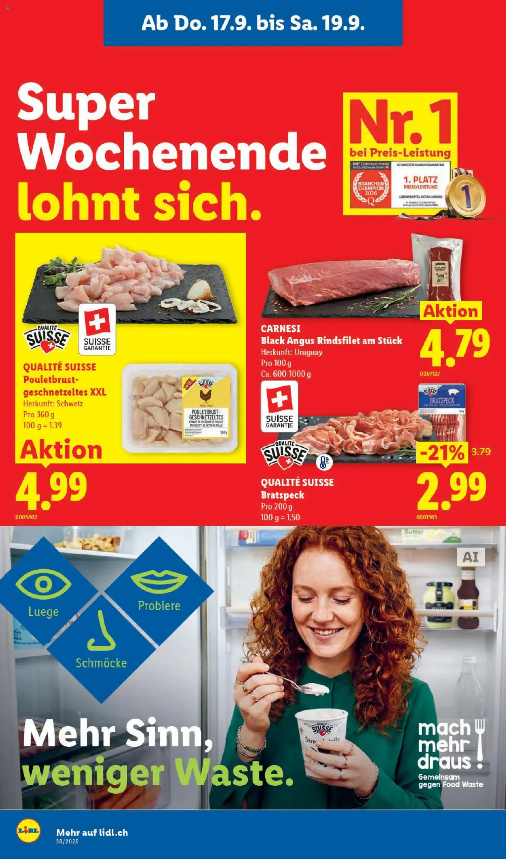 Lidl aktionen - Gültiger Prospekt ab 17.09.2026, Seite 2 von insgesamt 32
