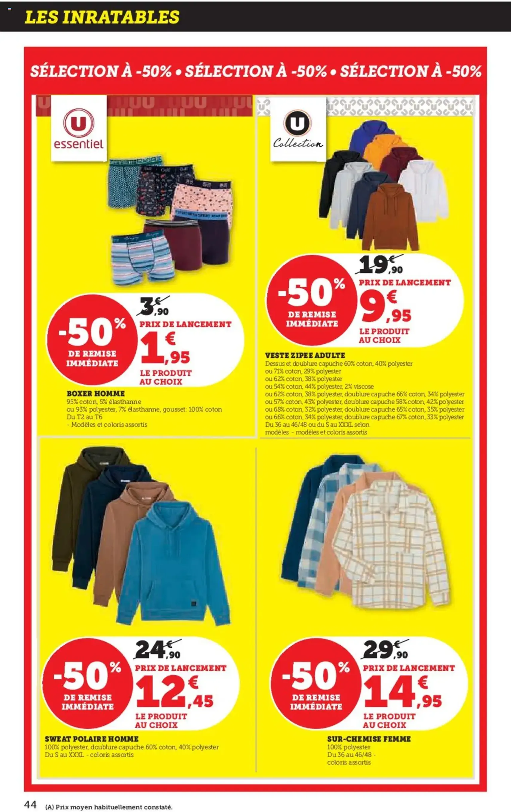 Super U catalogue - brochure valable à partir du 16/09/2025, page 44 sur 48 Super U catalogue - brochure valable à partir du 16/09/2025, page 44 sur 48