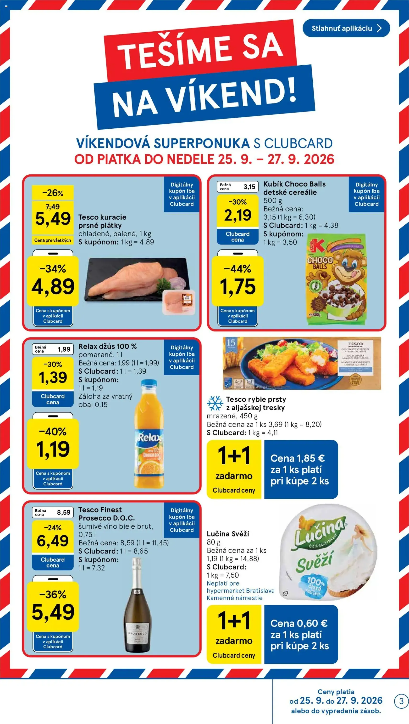 Tesco Hypermarket - leták - platný leták od 23.09.2026 strana 3 z 48