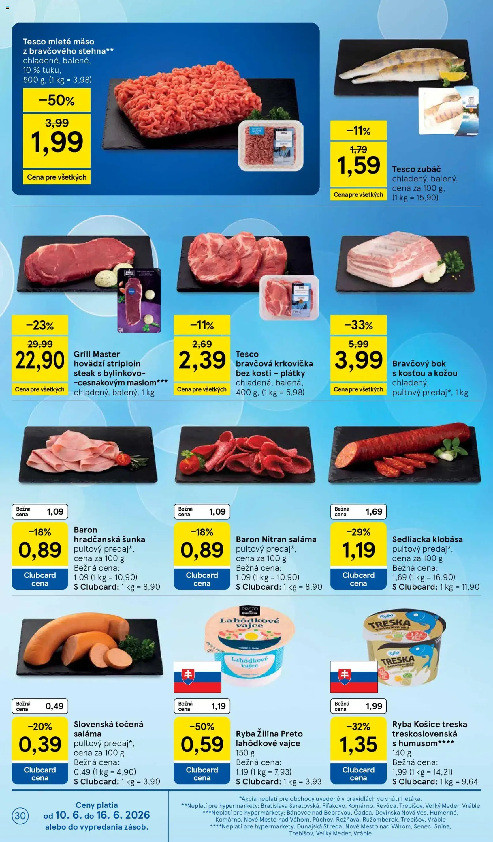 Tesco Hypermarket - leták - platný leták od 10.06.2026 strana 30 z 51
