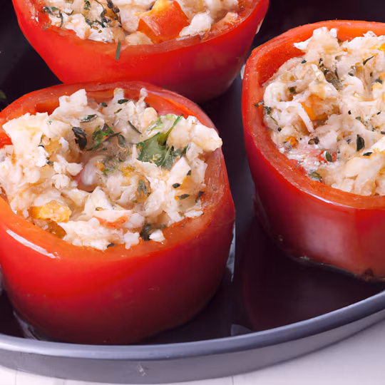 Anteprima ricetta Pomodori Ripieni di Farro