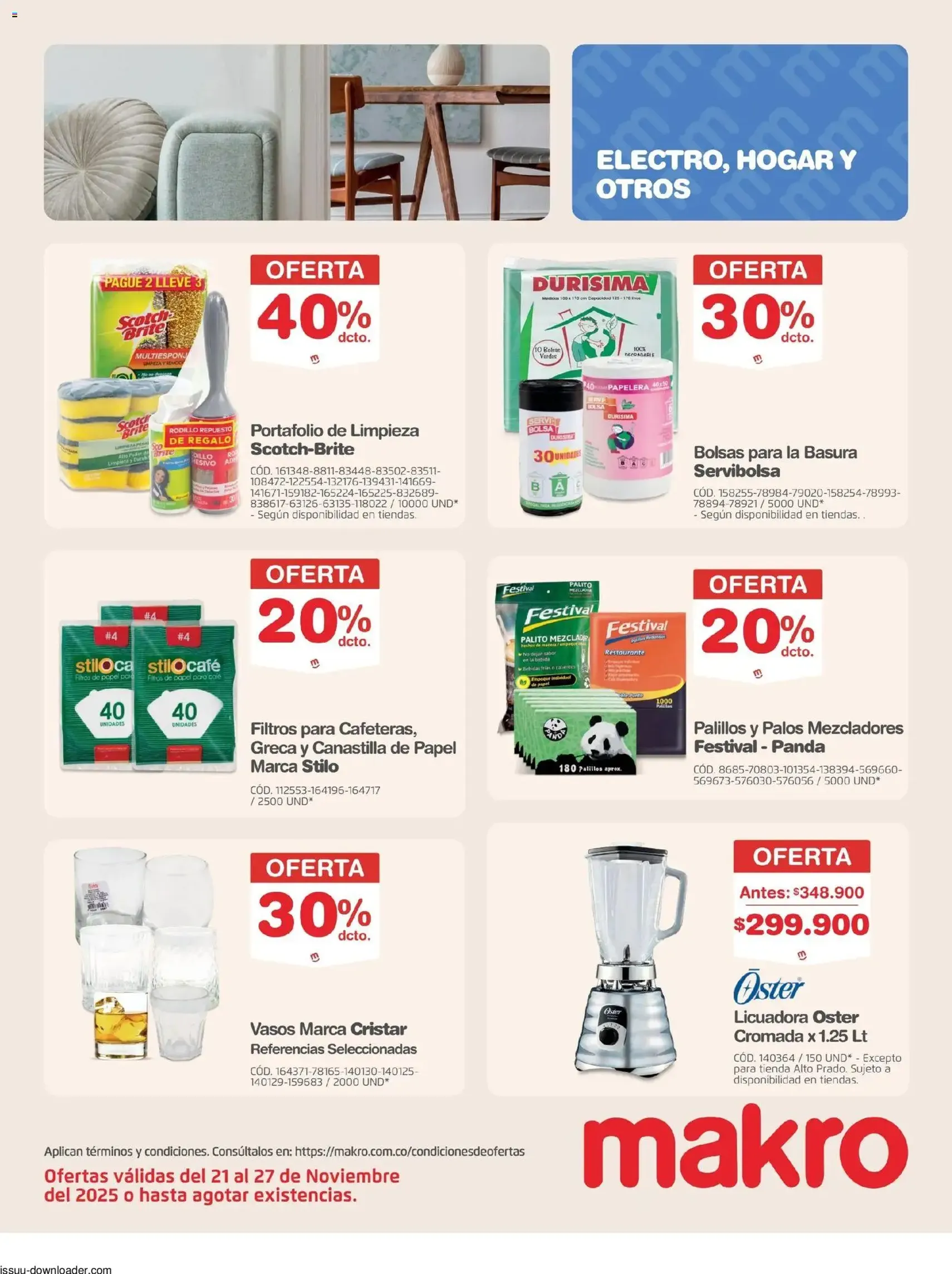 Makro - Ofertas Temporada - folleto válido desde 21/11/2025 página 30 de 33