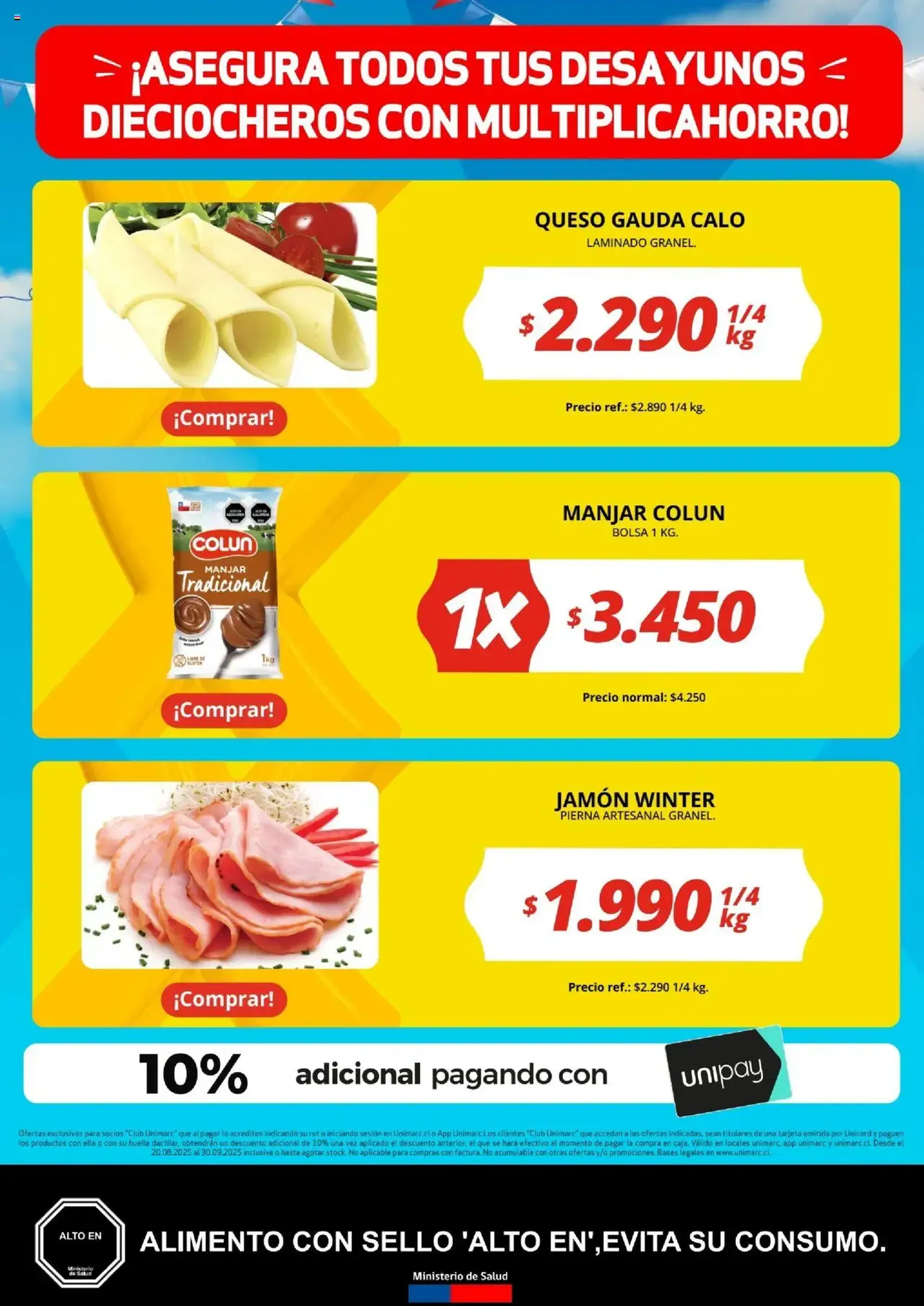 Unimarc Ofertas - folleto válido desde 19.08.2025 página 2 de 11