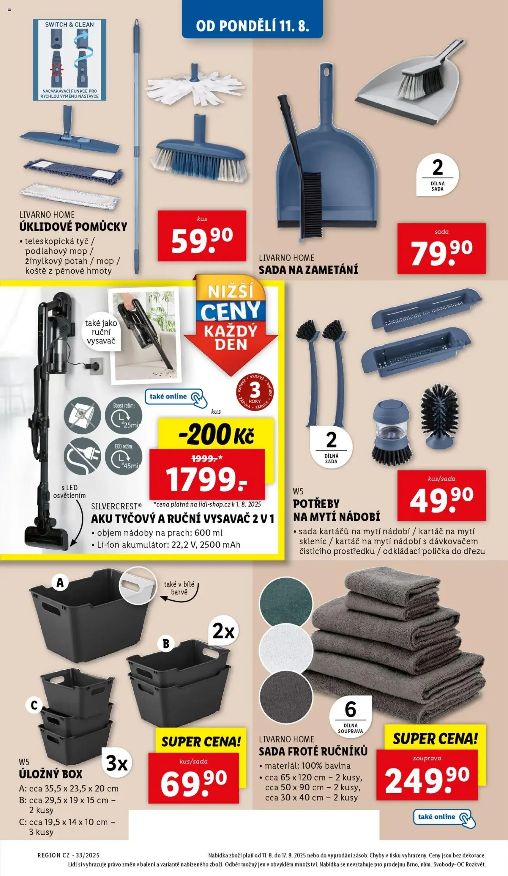 Lidl leták - platný leták od 11.08.2025 strana 34 z 45 Lidl leták - platný leták od 11.08.2025 strana 34 z 45