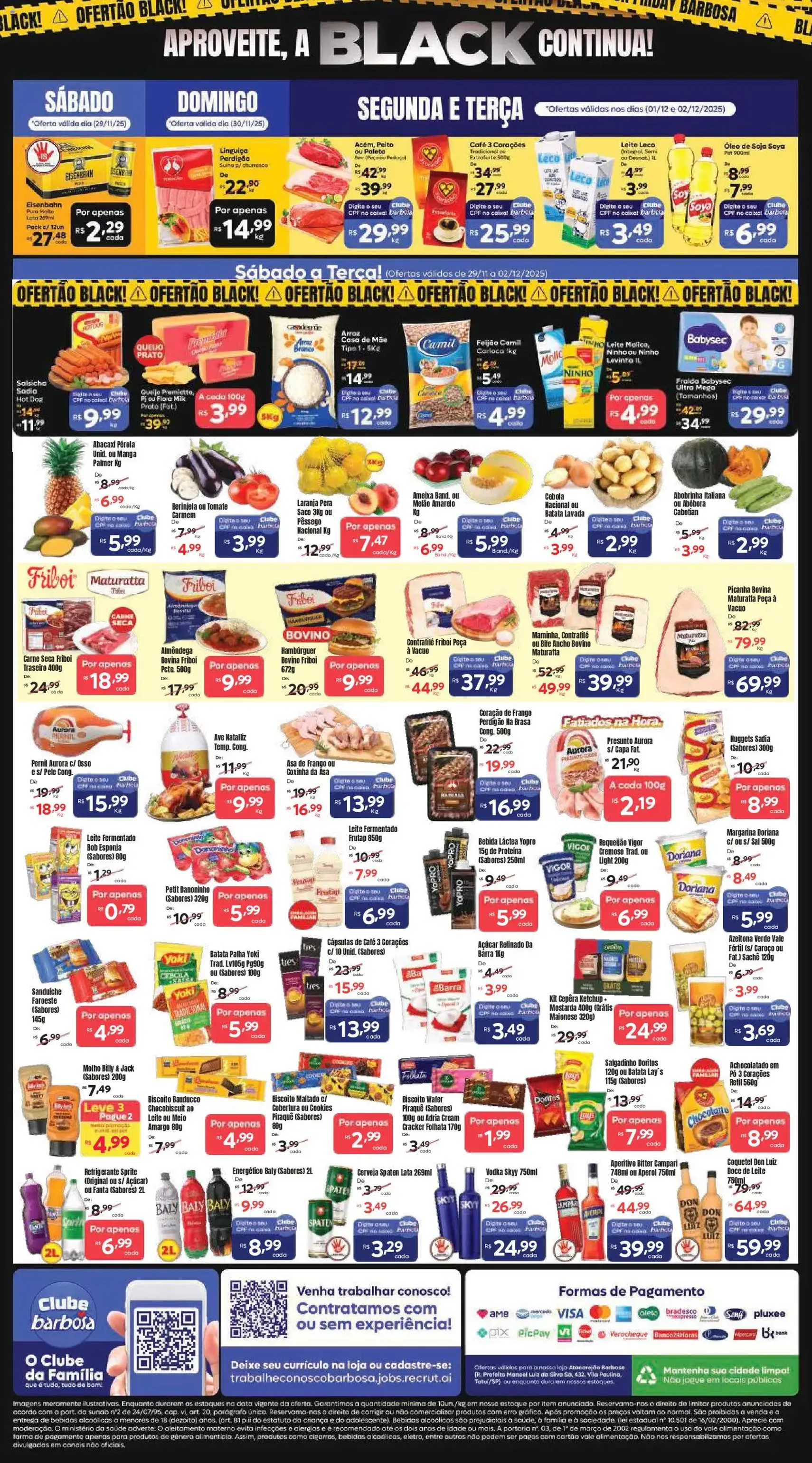 Barbosa Supermercados Black Friday - folheto válido a partir de 28/11/2025 página 2 de 2