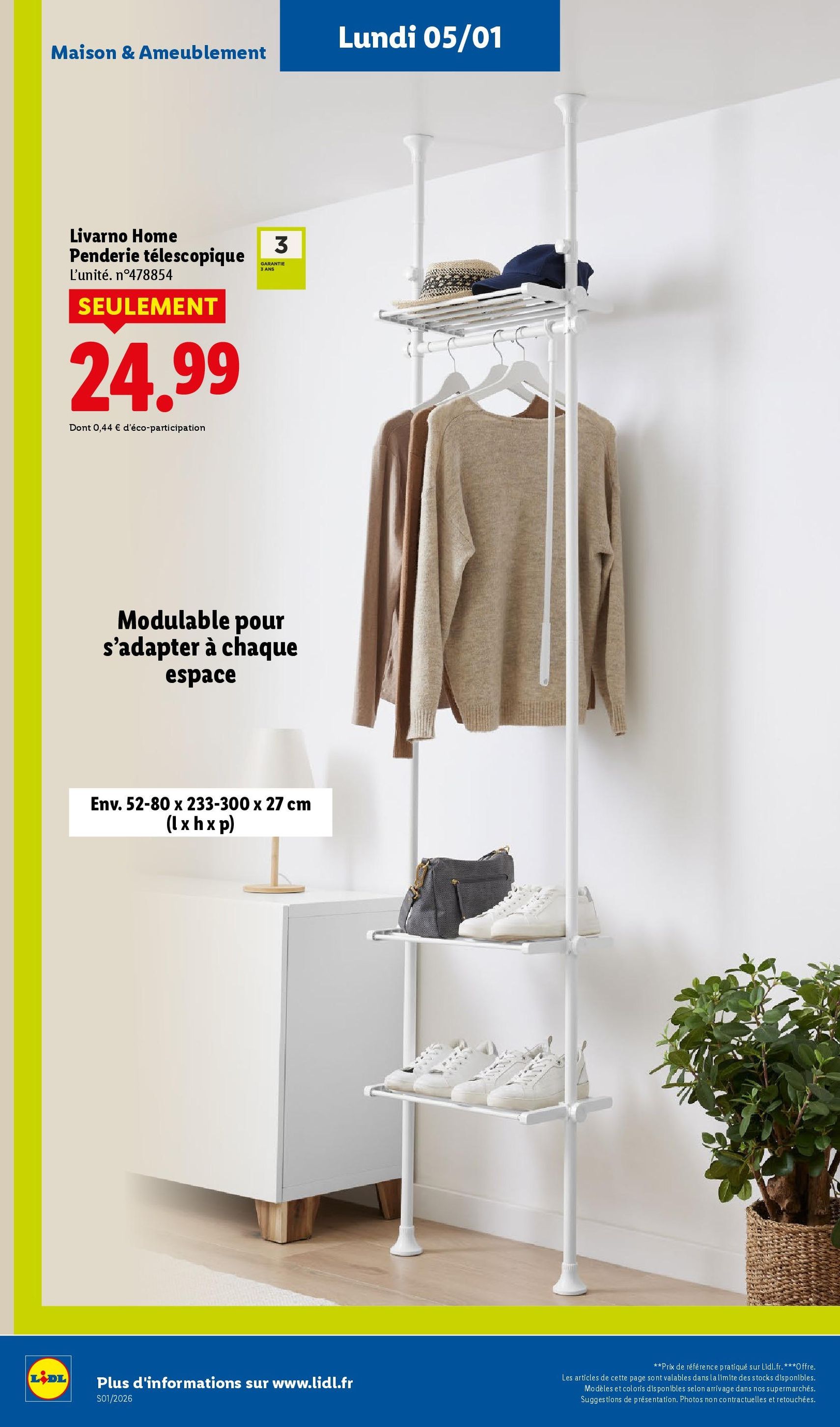 LIDL catalogue semaine 1 - brochure valable à partir du 03/01/2026, page 66 sur 77