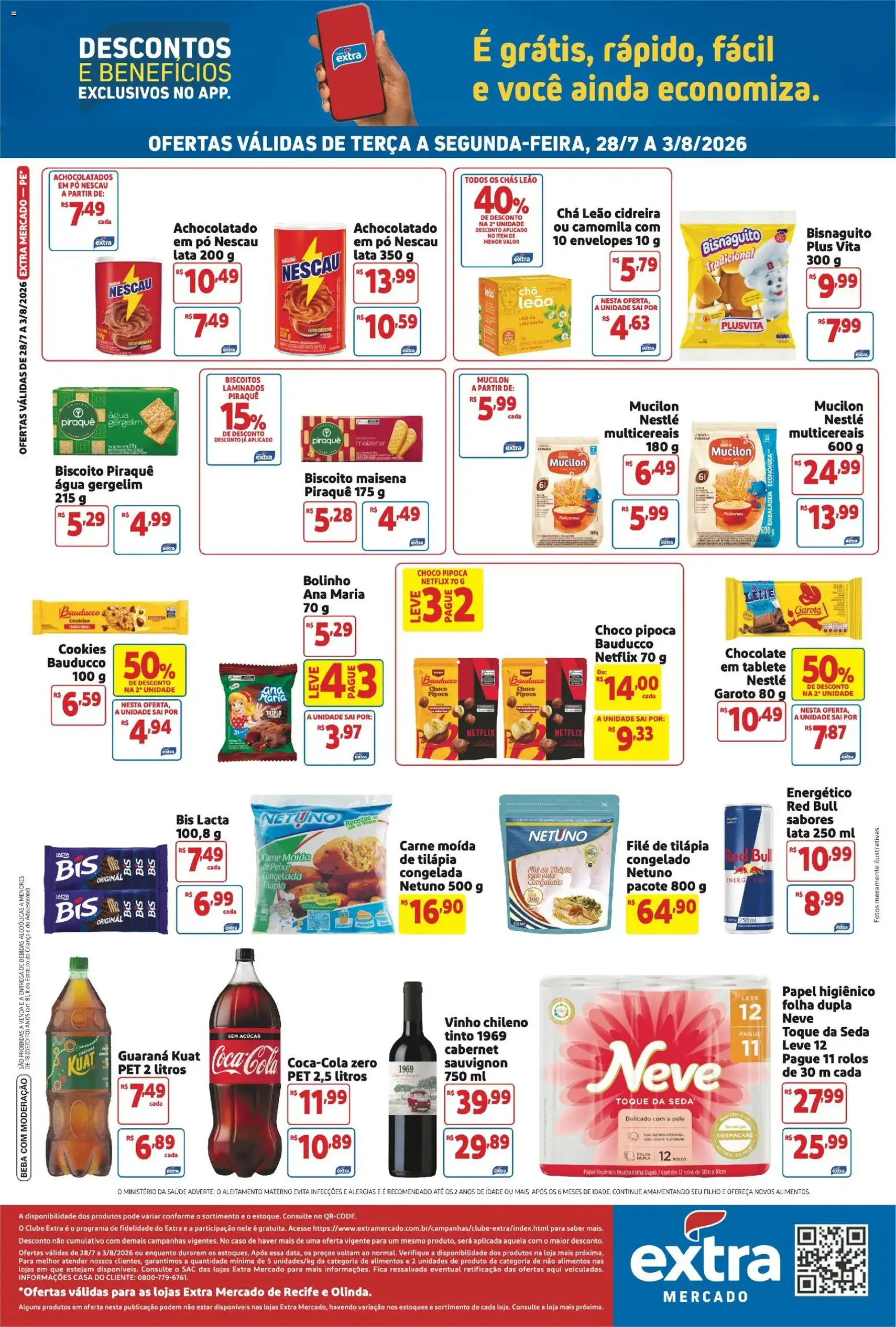 Extra ofertas de Mercado Semanal - folheto válido a partir de 28/07/2026 página 2 de 6