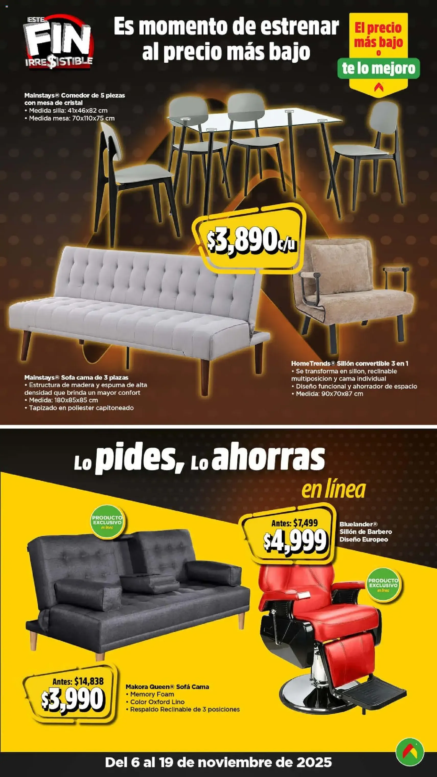 Bodega Aurrerá Buen Fin - folleto válido desde 06/11/2025 página 18 de 27