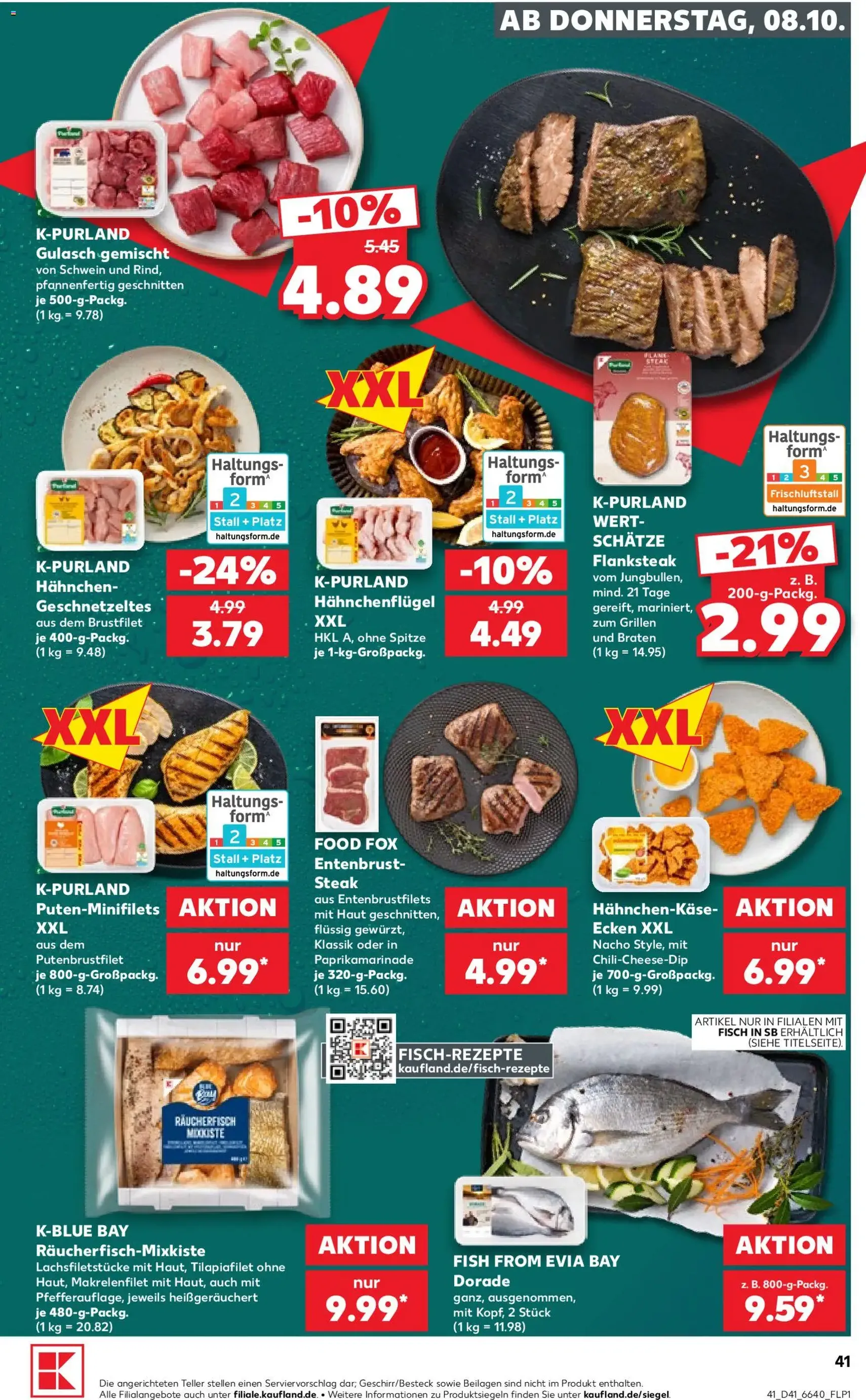 Kaufland Prospekt - Gültiger Prospekt ab 08.10.2026, Seite 41 von insgesamt 70