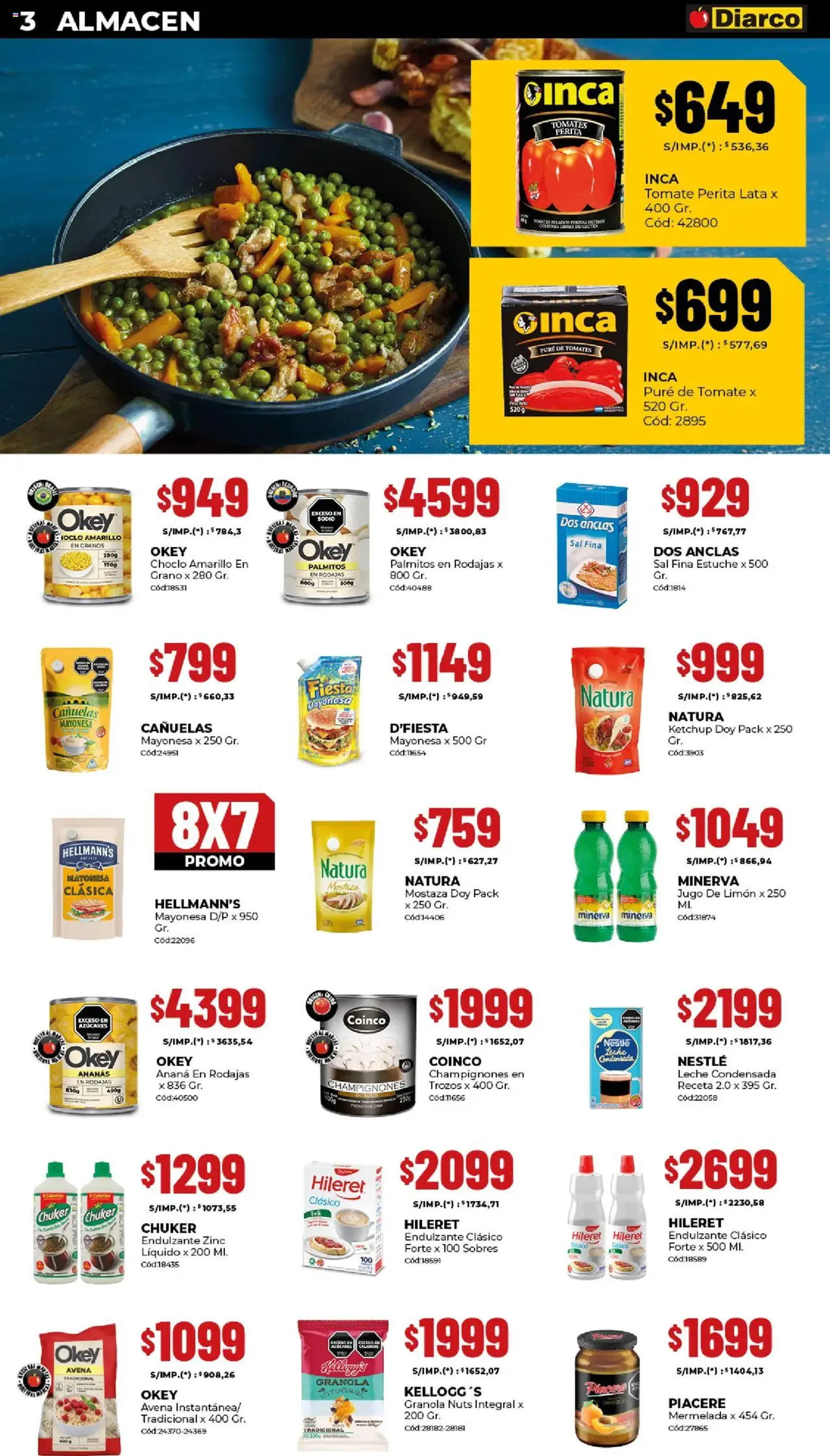 Diarco ofertas - folleto válido desde 20/10/2025 página 3 de 21 Diarco ofertas - folleto válido desde 20/10/2025 página 3 de 21