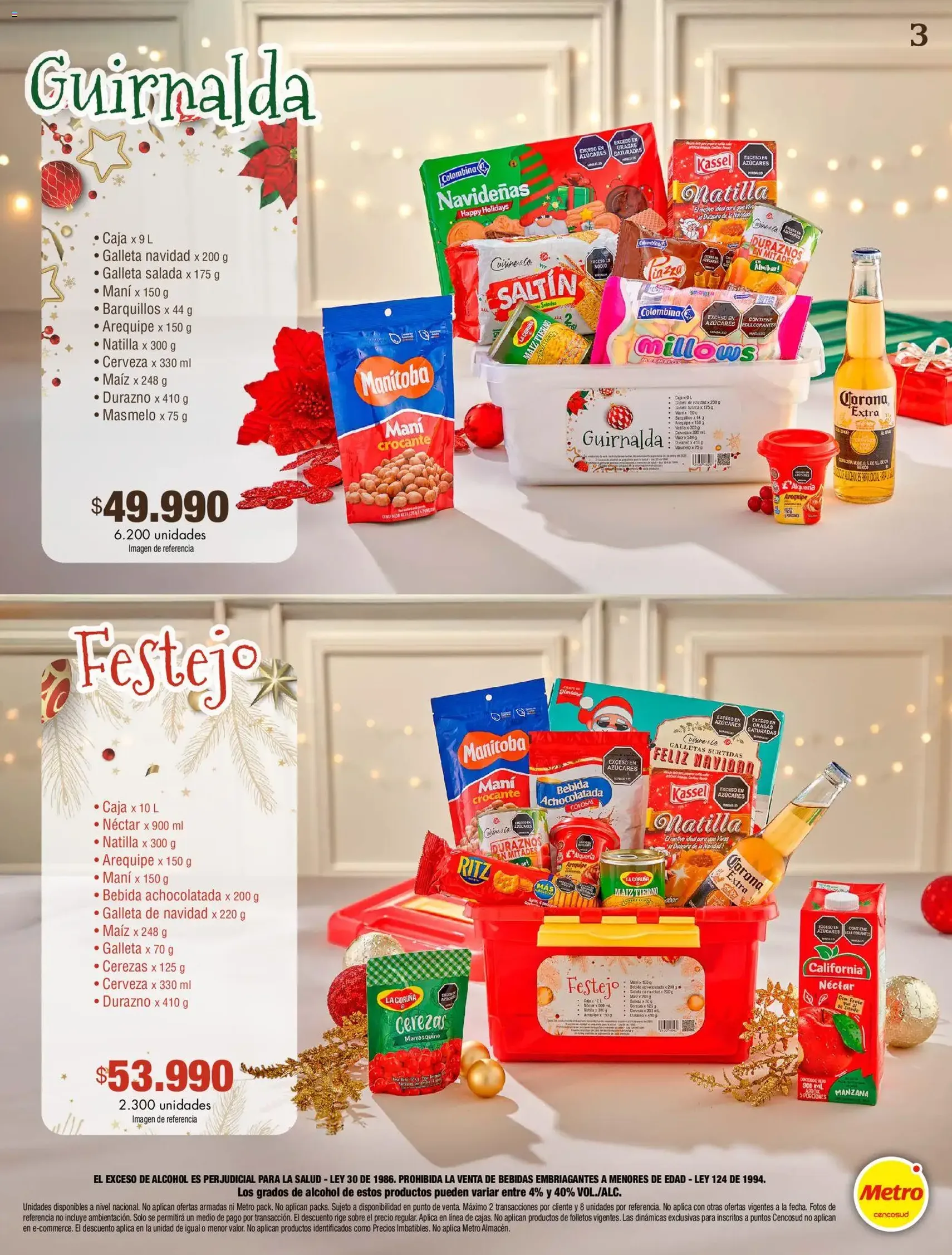 Metro - Anchetas Navideñas 2025 - folleto válido desde 13/11/2025 página 3 de 9
